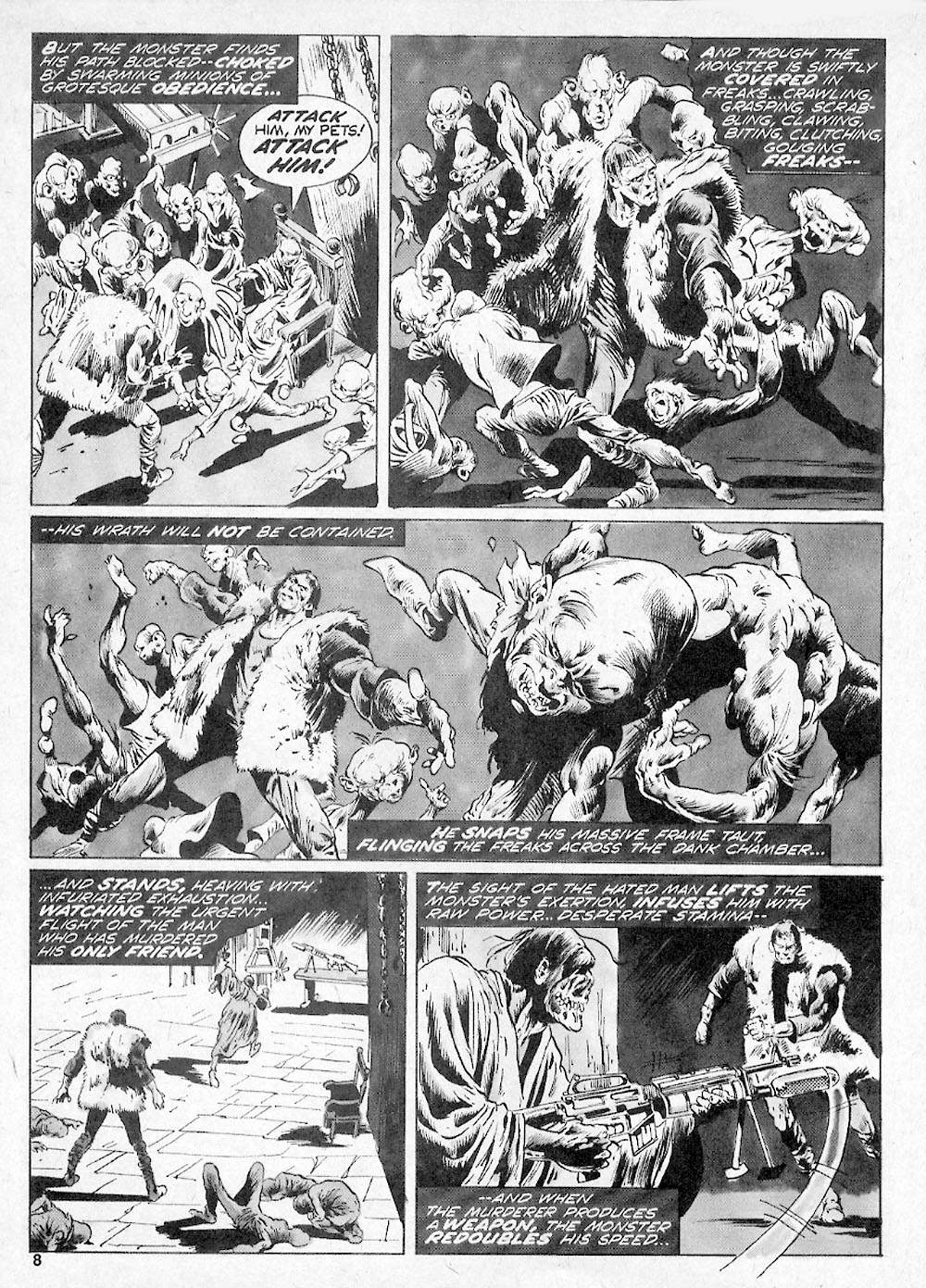 Read online Monsters Unleashed (1973) comic -  Issue #8 - 8