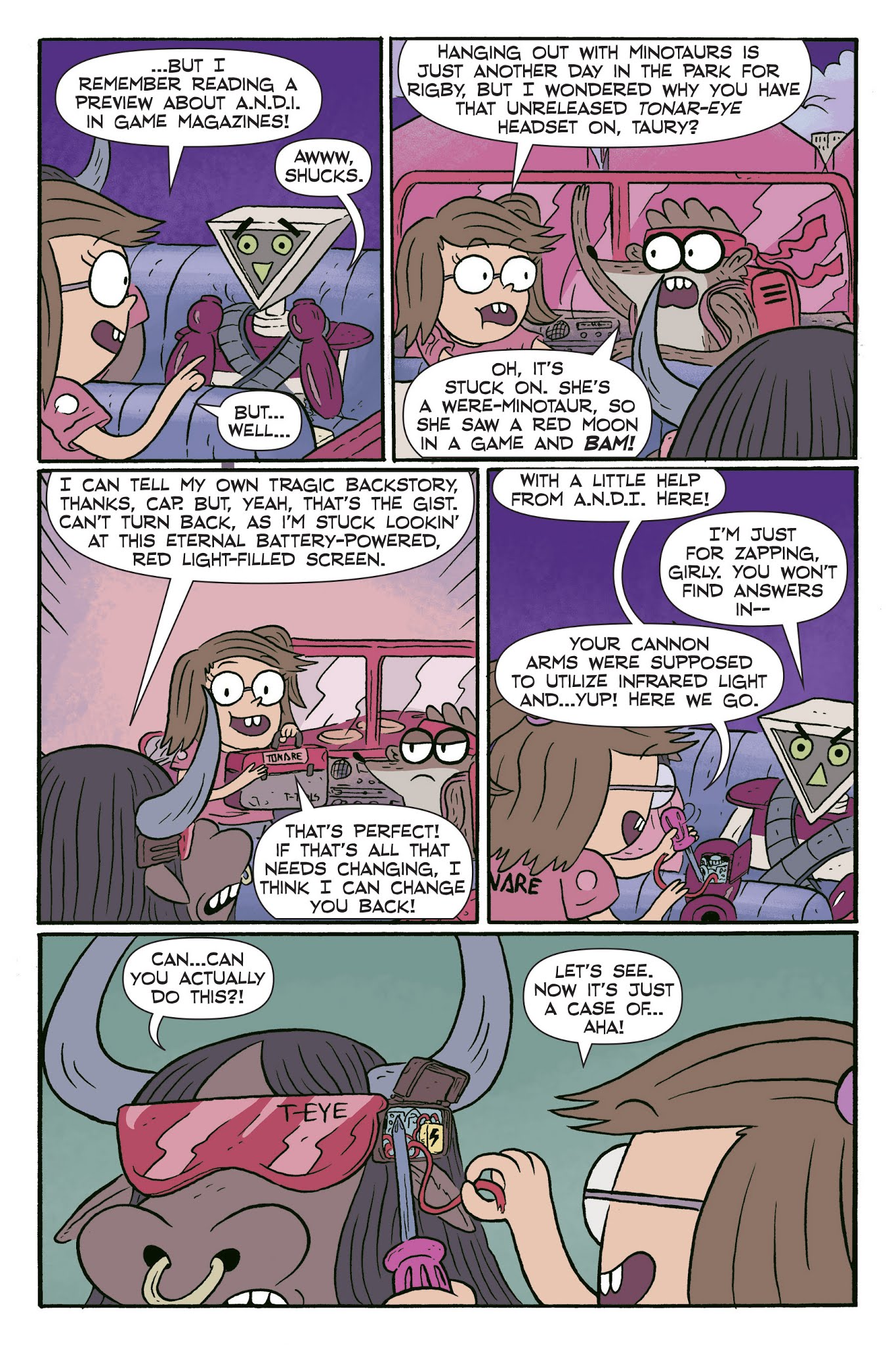 Read online Regular Show: A Clash of Consoles comic -  Issue # TPB (Part 2) - 11