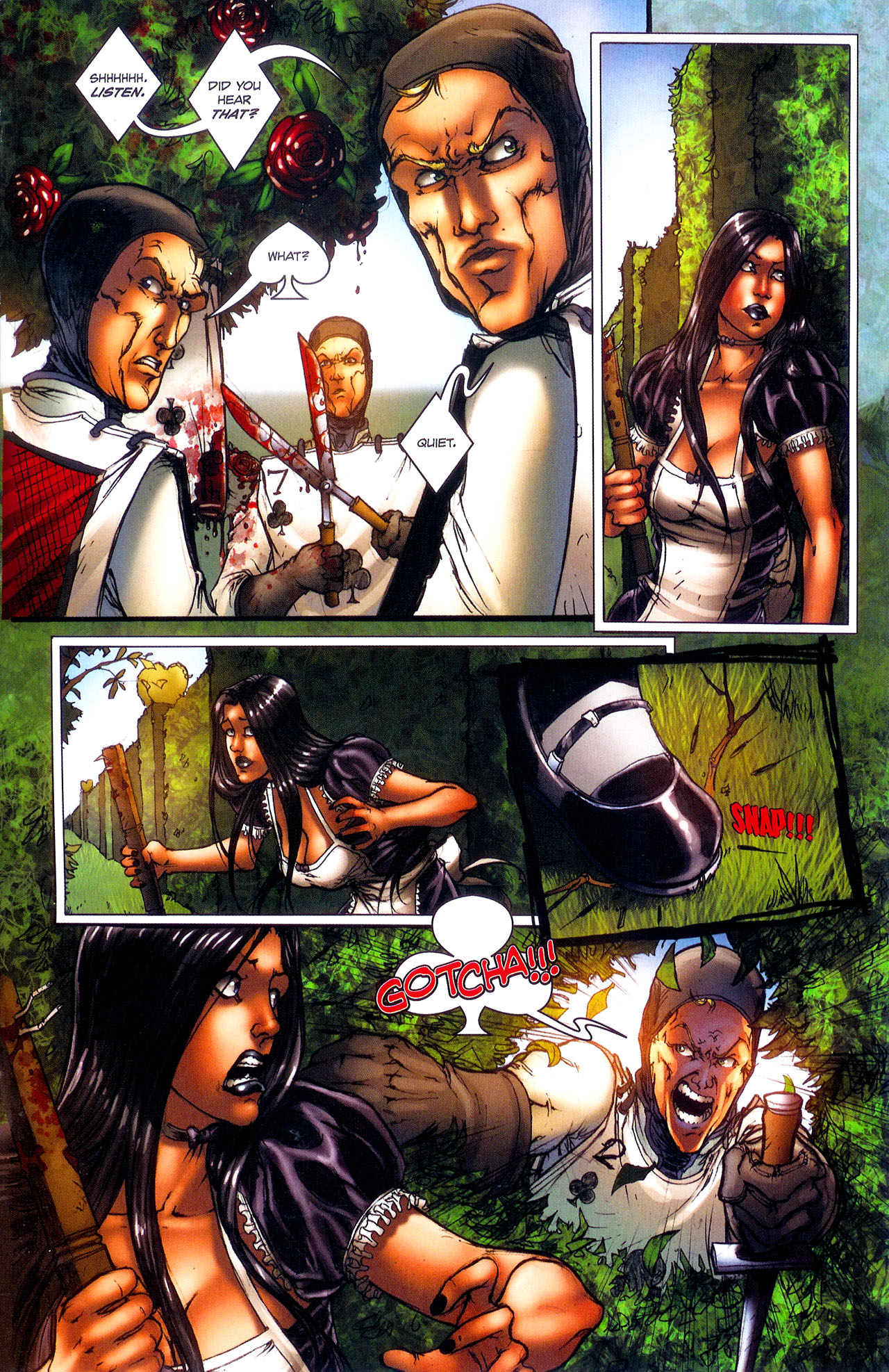Read online Grimm Fairy Tales: Return to Wonderland comic -  Issue #4 - 5