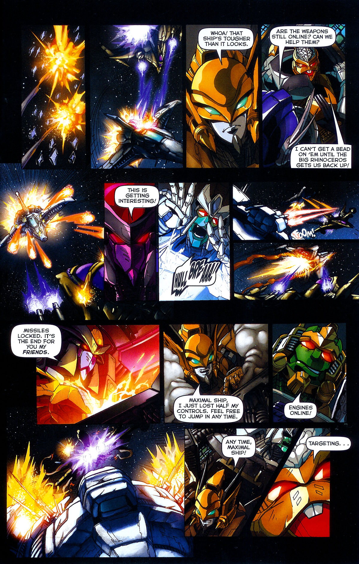 Read online Transformers: Timelines comic -  Issue #1 - 19