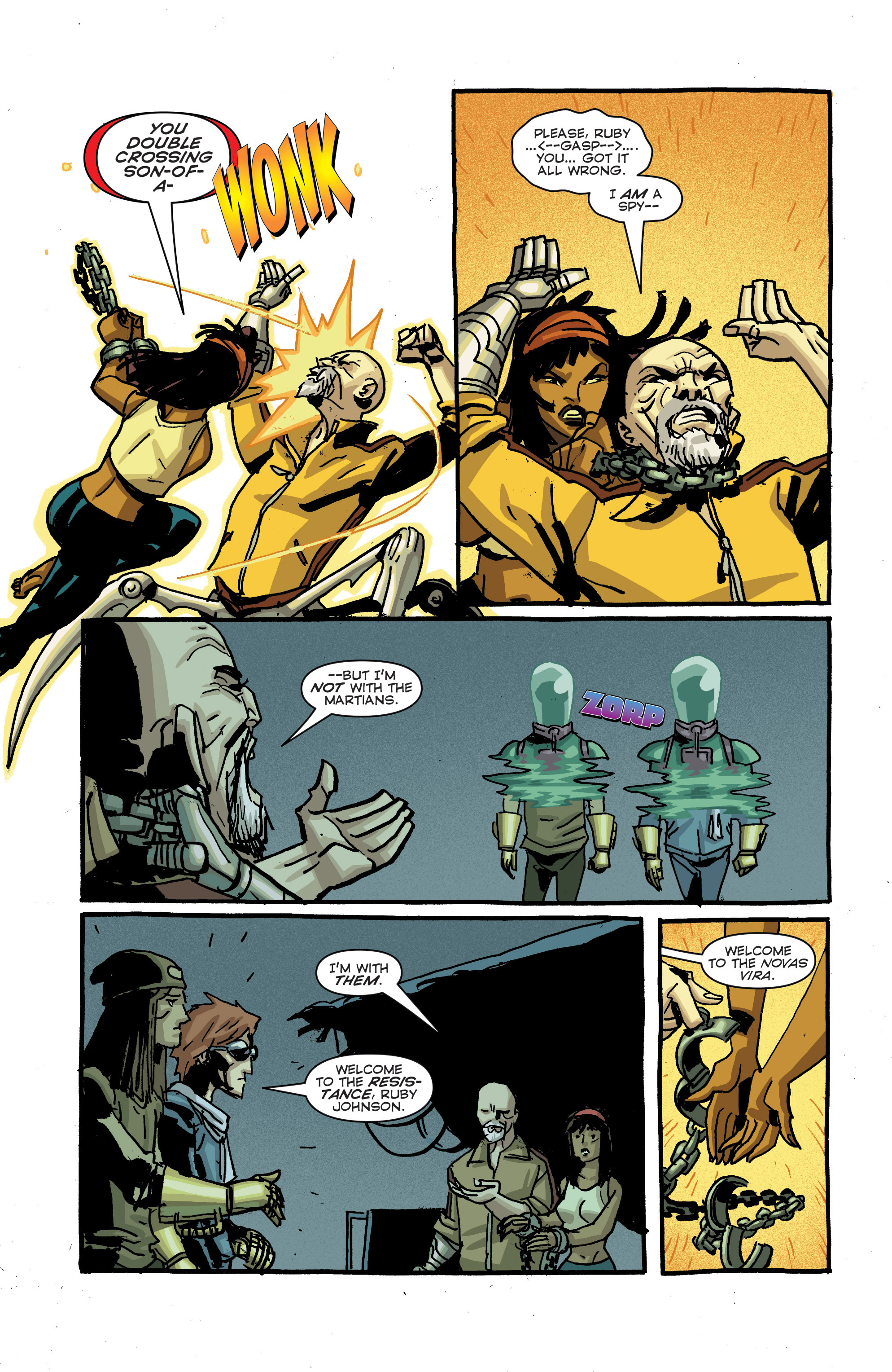 Read online Mars Attacks: Occupation comic -  Issue #4 - 18