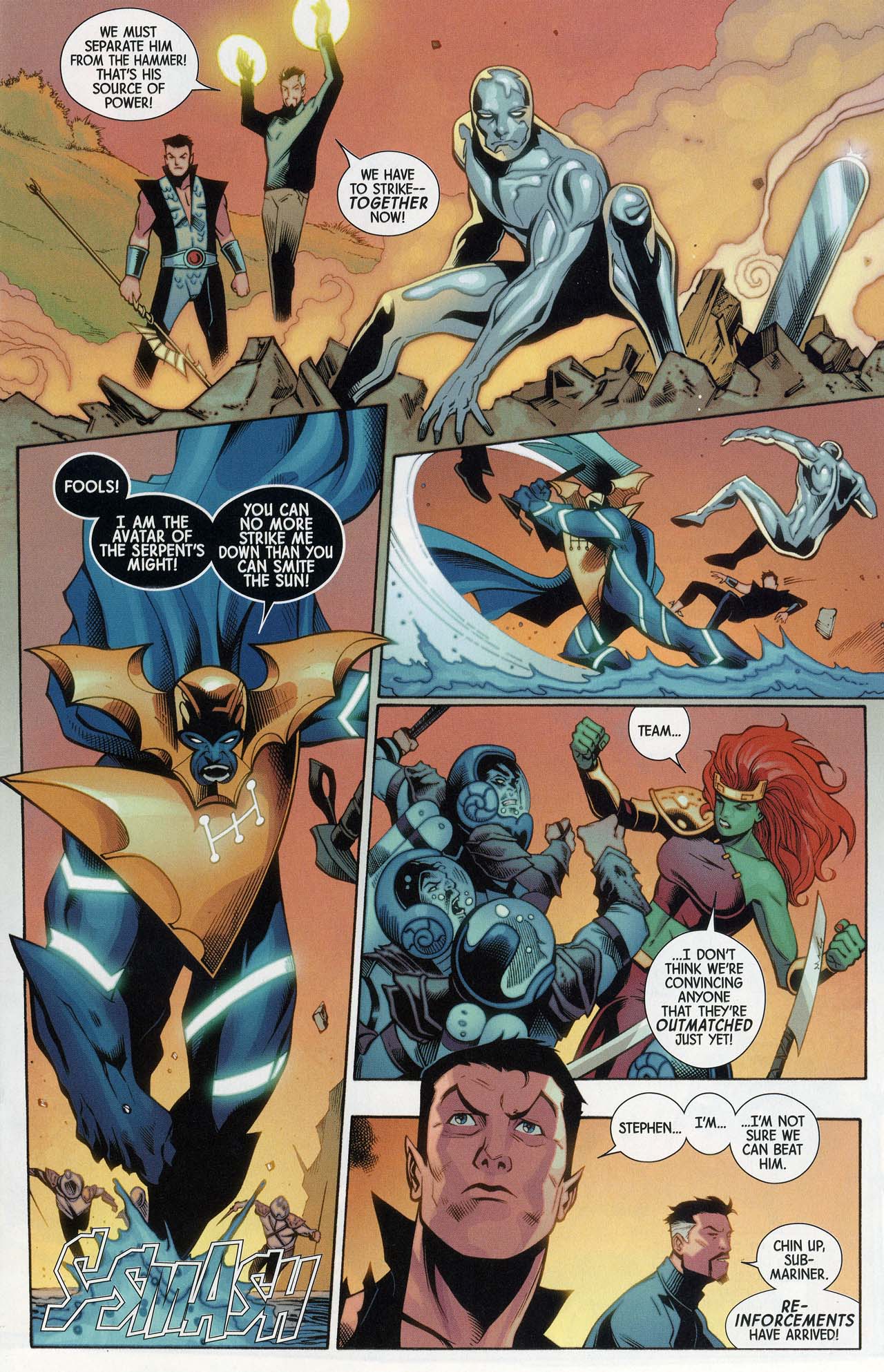 Read online Fear Itself: The Deep comic -  Issue #4 - 14