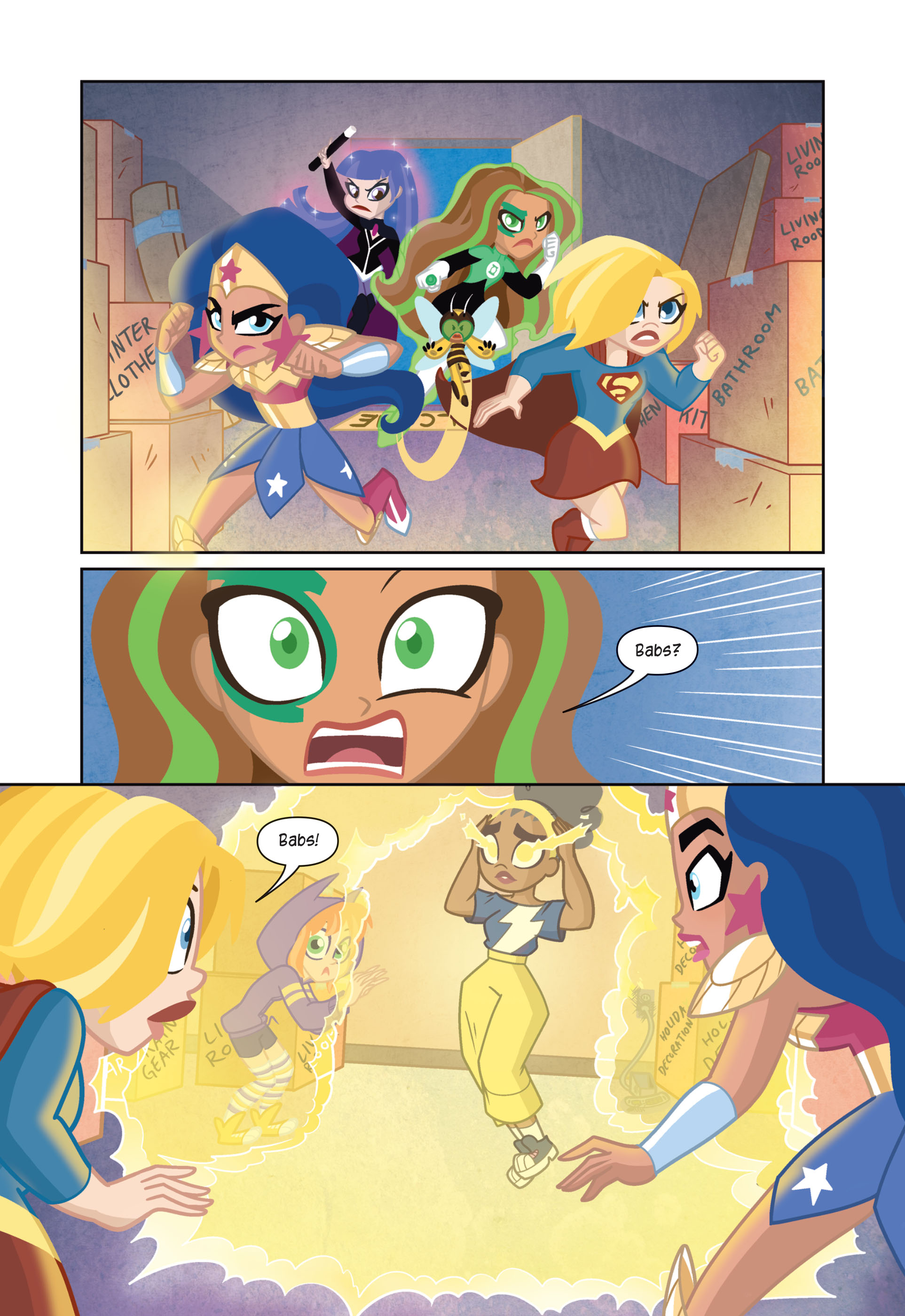 Read online DC Super Hero Girls: Powerless comic -  Issue # TPB - 112