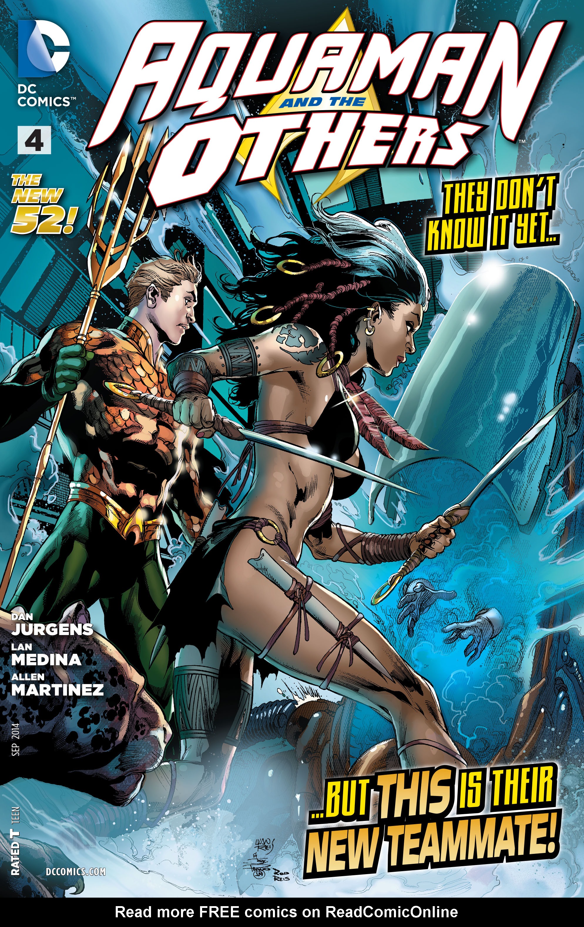 Read online Aquaman and the Others comic -  Issue #4 - 1