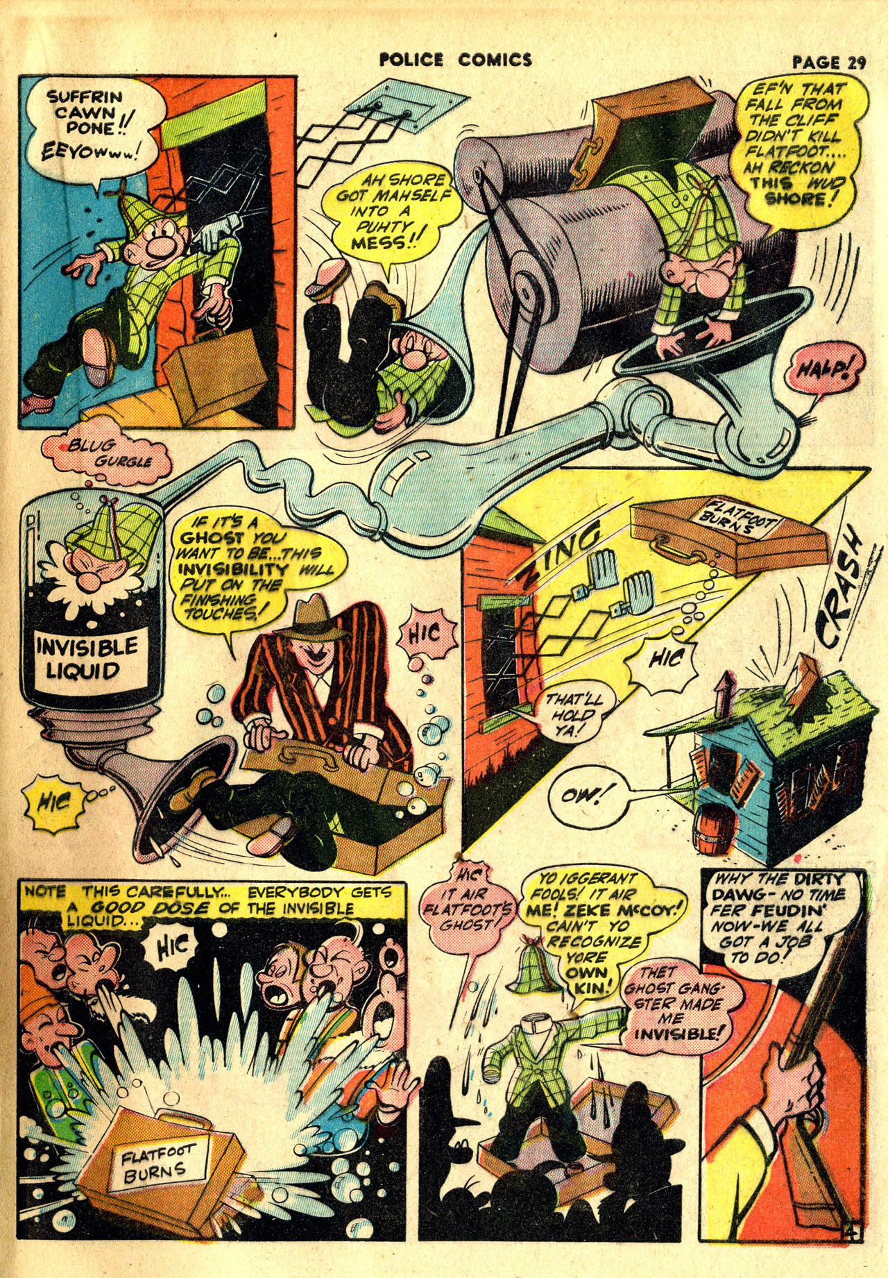 Read online Police Comics comic -  Issue #20 - 31