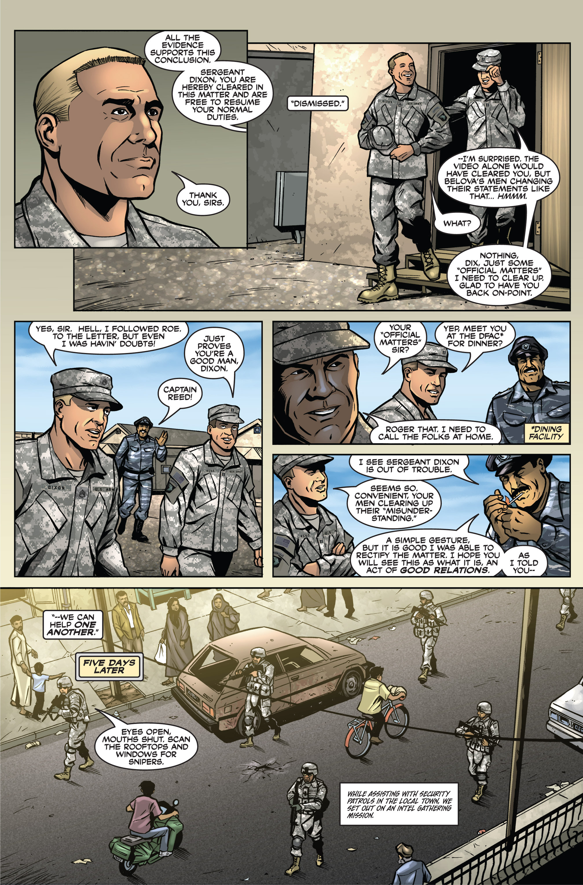 Read online America's Army comic -  Issue #4 - 18