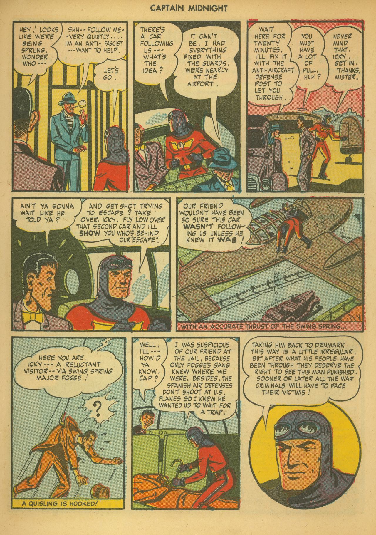 Read online Captain Midnight (1942) comic -  Issue #46 - 23