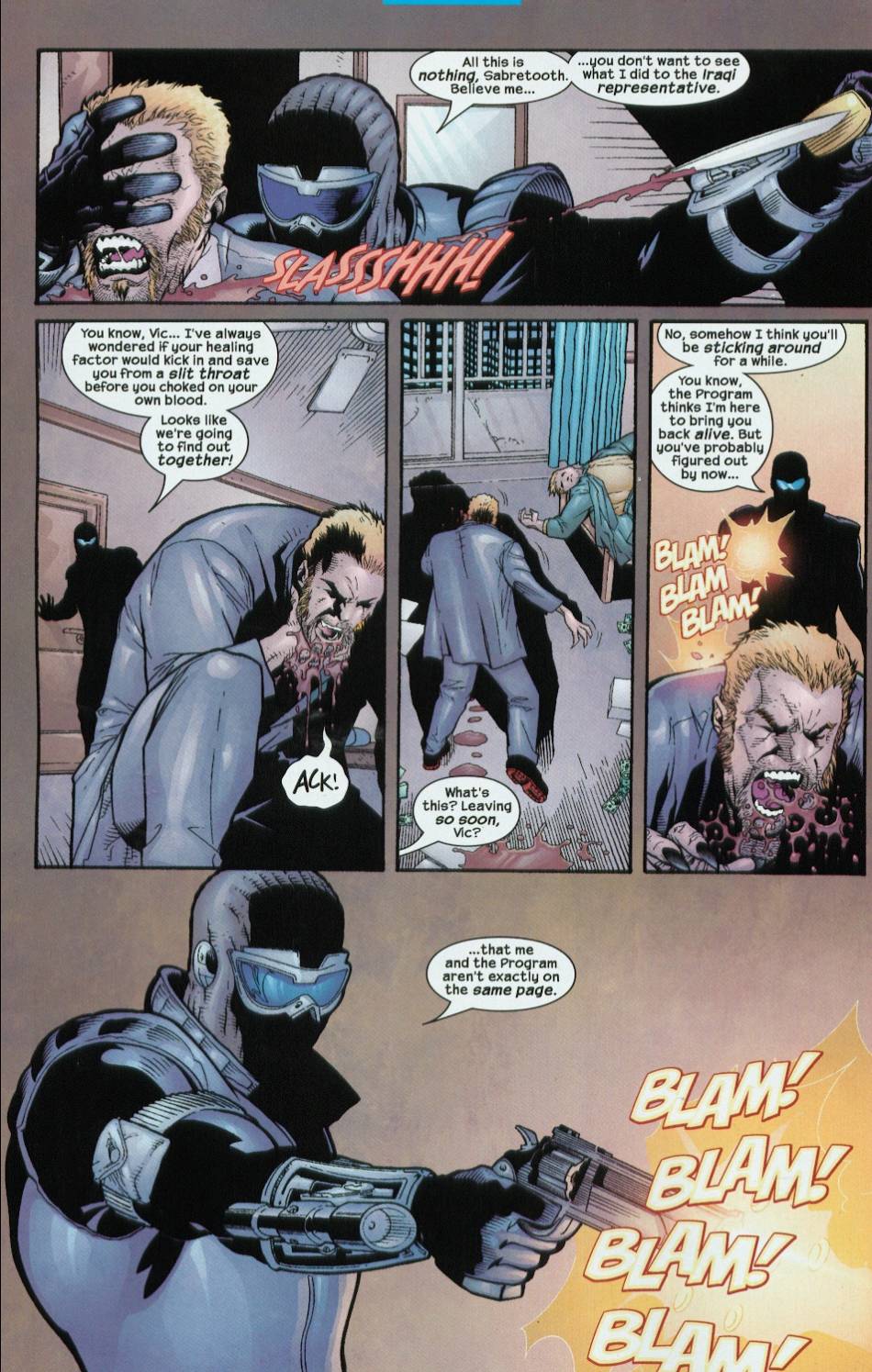 Read online Weapon X (2002) comic -  Issue #3 - 18