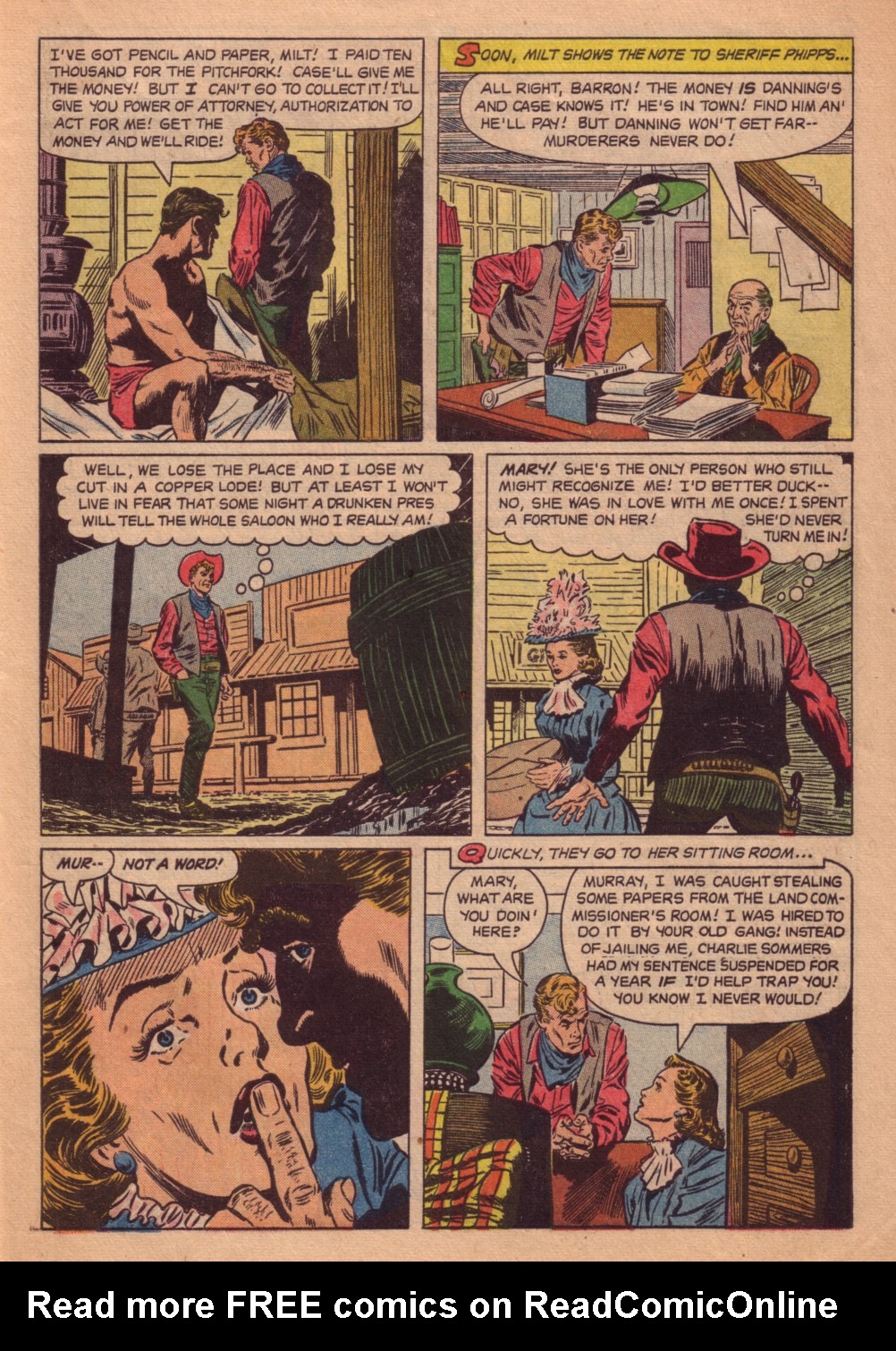 Read online Four Color Comics comic -  Issue #580 - 31