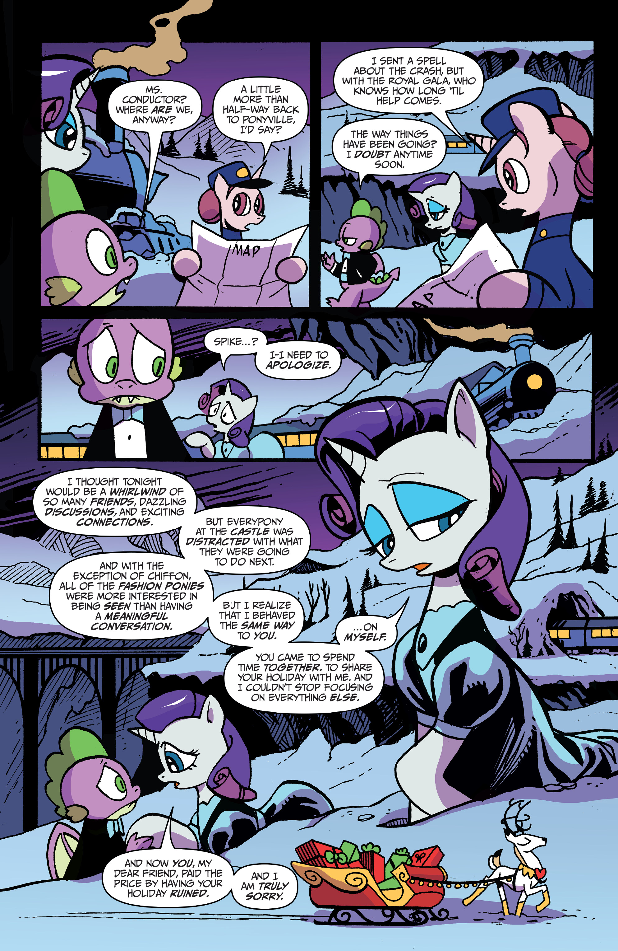 Read online My Little Pony Holiday Special (2019) comic -  Issue # Full - 17