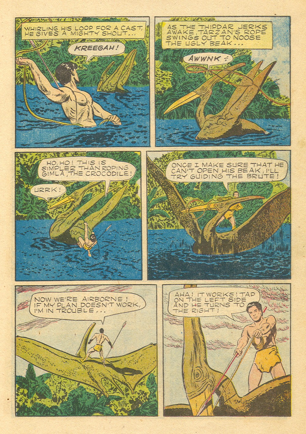 Read online Tarzan (1948) comic -  Issue #39 - 7