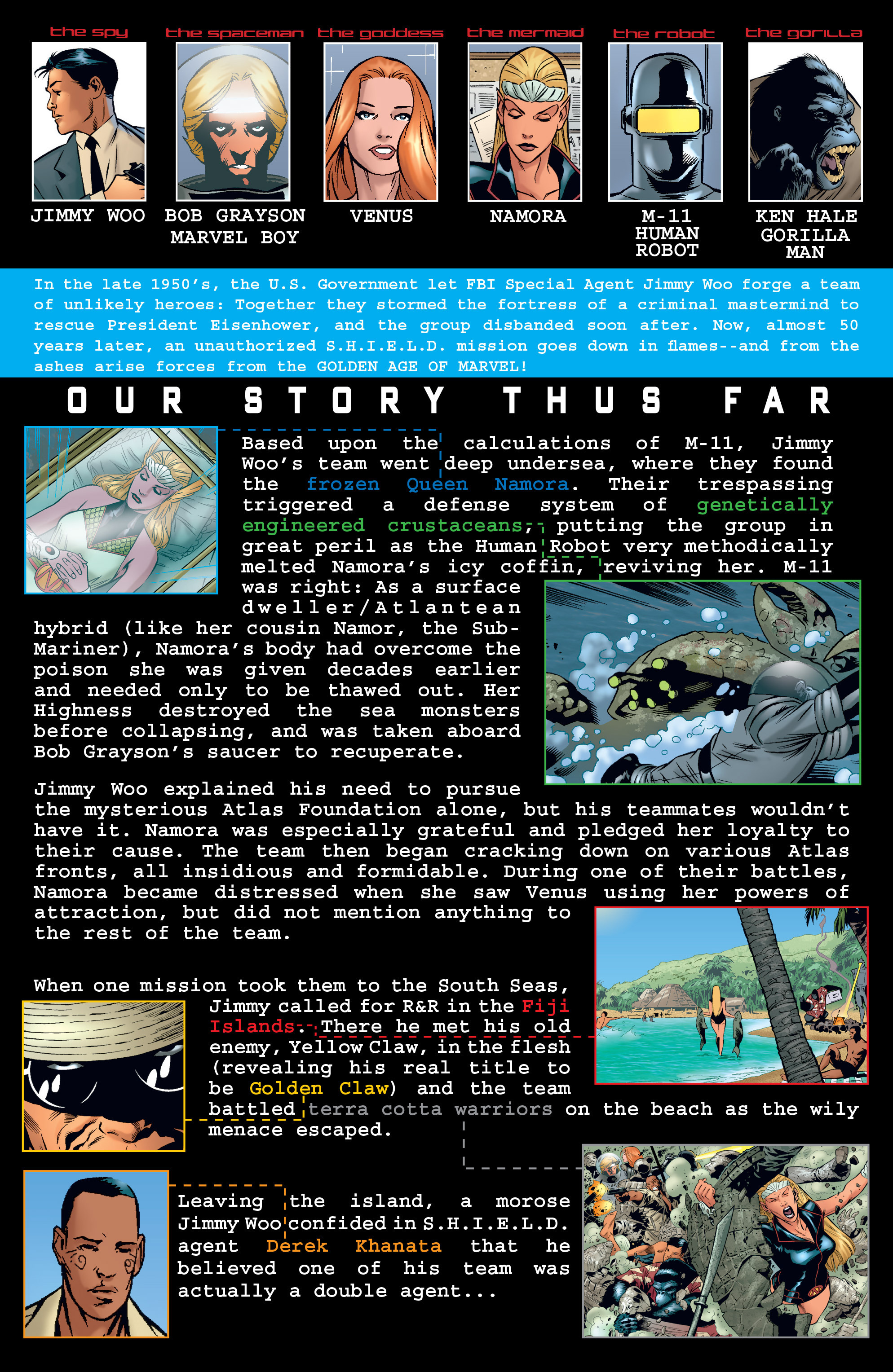 Read online Agents Of Atlas (2006) comic -  Issue #5 - 2