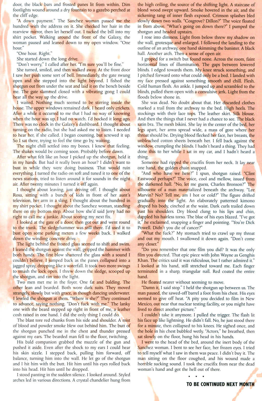 Read online CSI: NY - Bloody Murder comic -  Issue #1 - 28