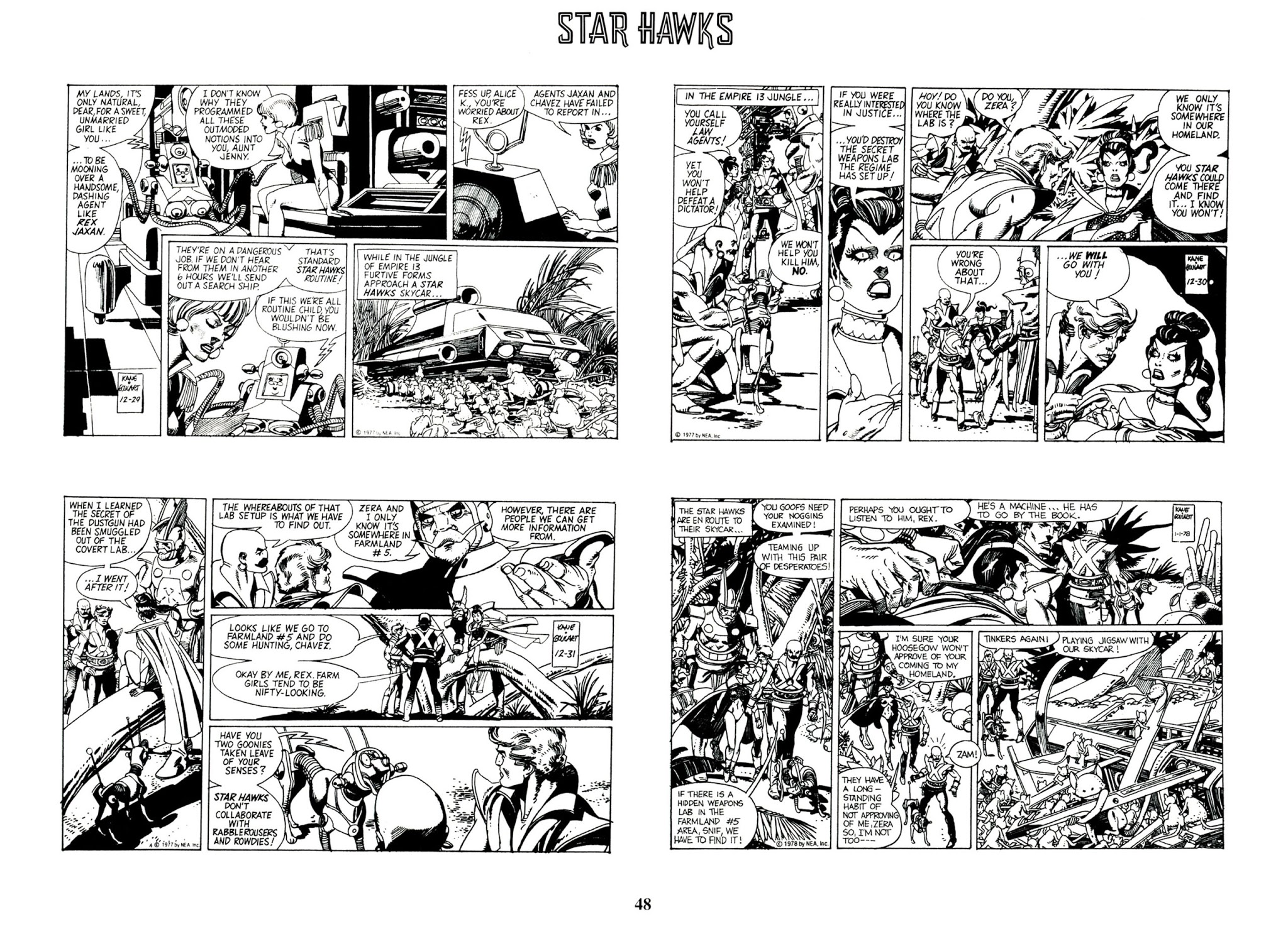 Read online Star Hawks: The Complete Series comic -  Issue # TPB - 48