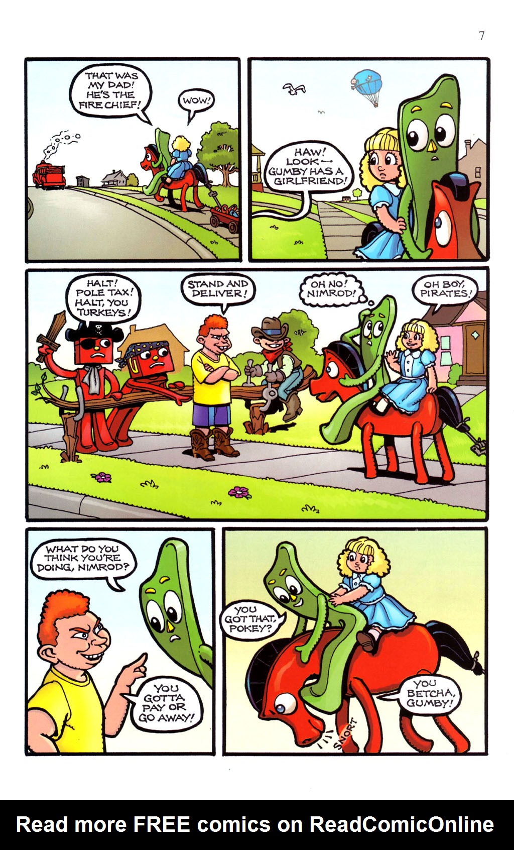 Read online Gumby (2006) comic -  Issue #1 - 9