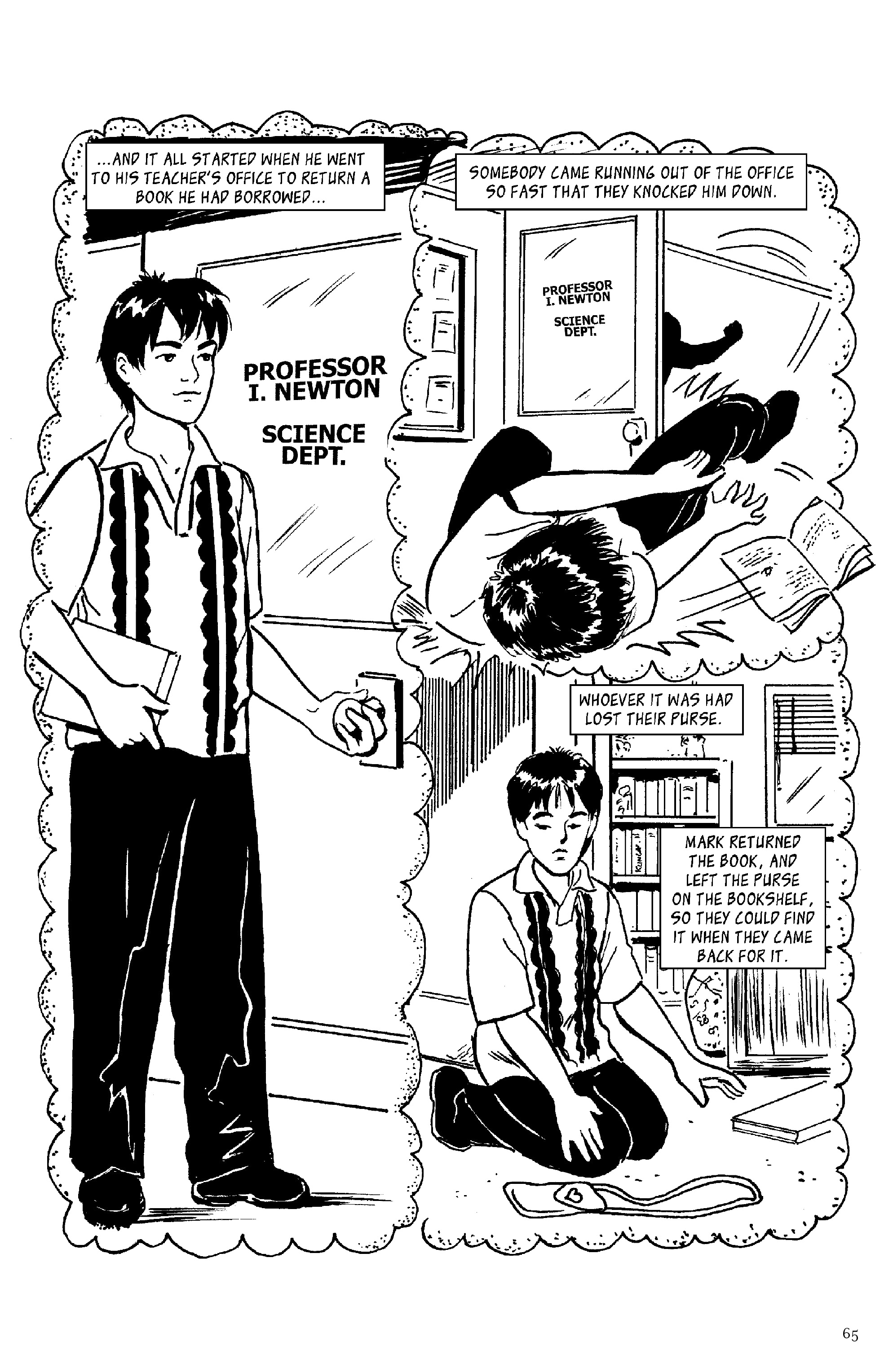 Read online Drawing Lines: An Anthology of Women Cartoonists comic -  Issue # TPB - 65