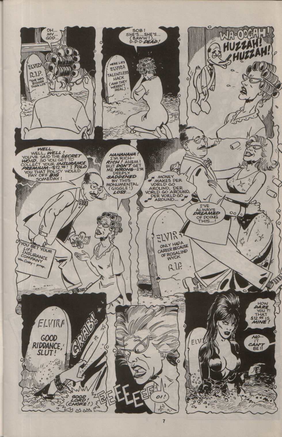 Read online Elvira, Mistress of the Dark comic -  Issue #15 - 8