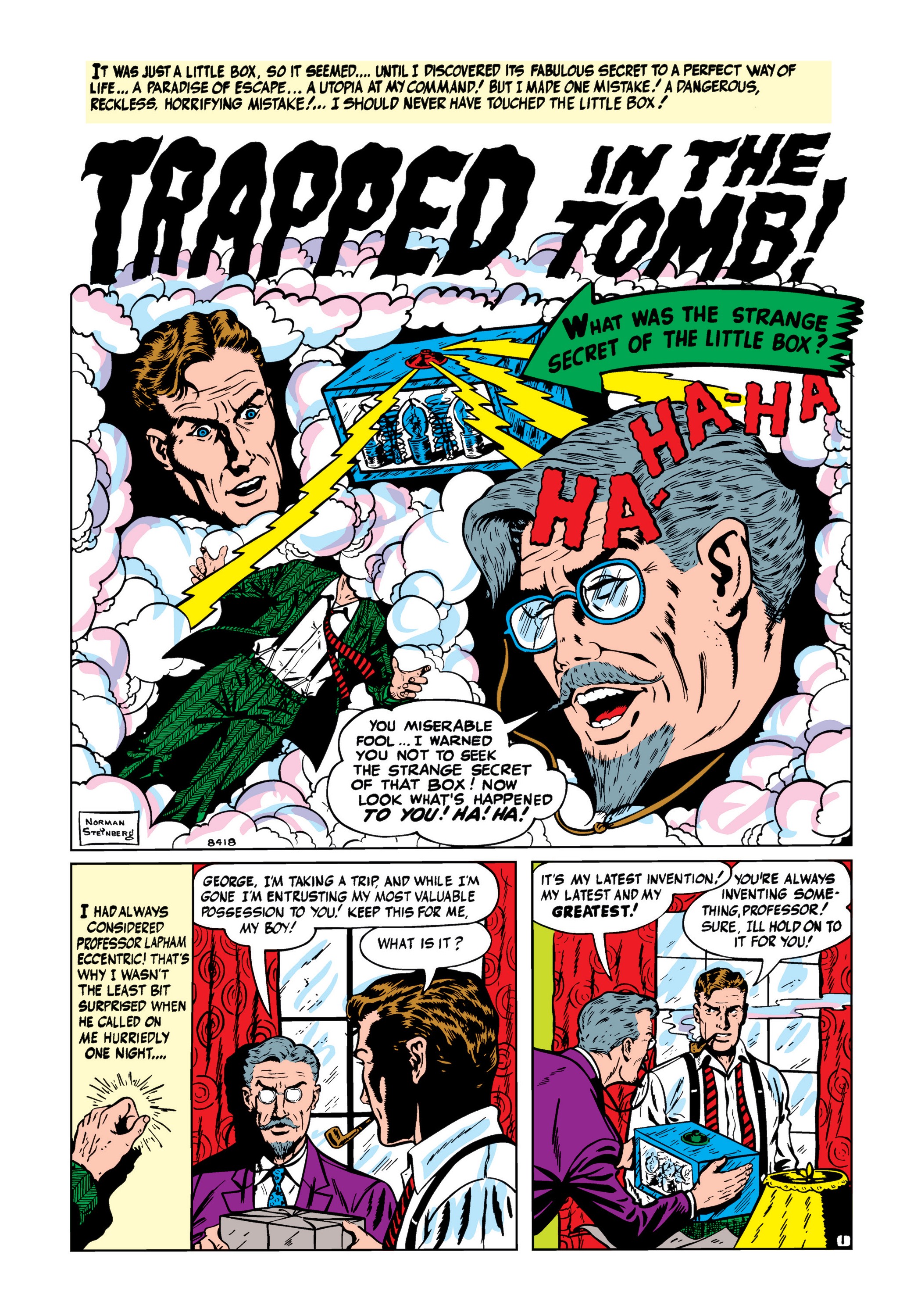 Read online Marvel Masterworks: Atlas Era Strange Tales comic -  Issue # TPB 1 (Part 1) - 47