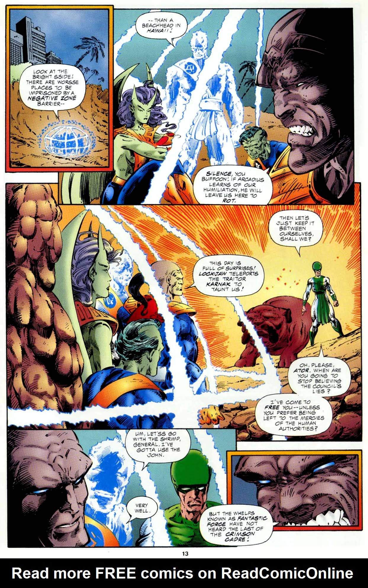 Read online Fantastic Four: Atlantis Rising comic -  Issue #2 - 13