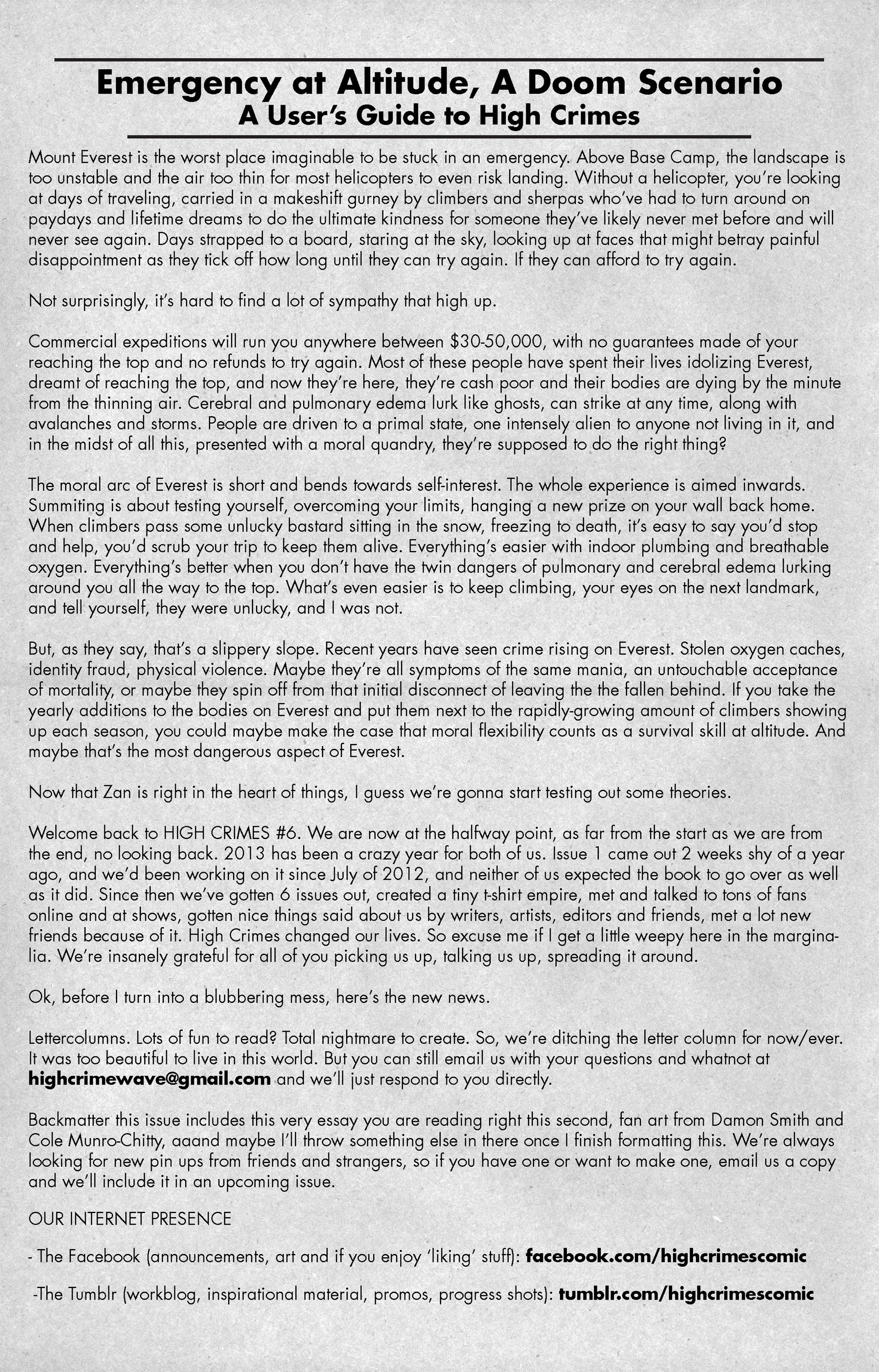 Read online High Crimes comic -  Issue #6 - 17