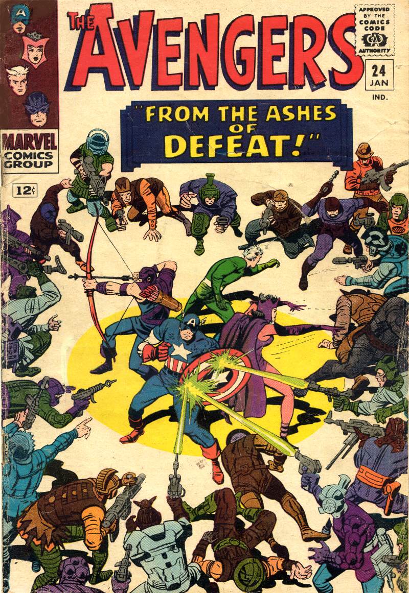 Read online The Avengers (1963) comic -  Issue #24 - 1