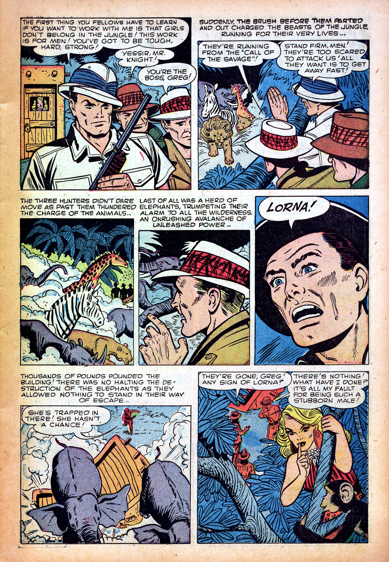 Read online Lorna, The Jungle Girl comic -  Issue #17 - 11