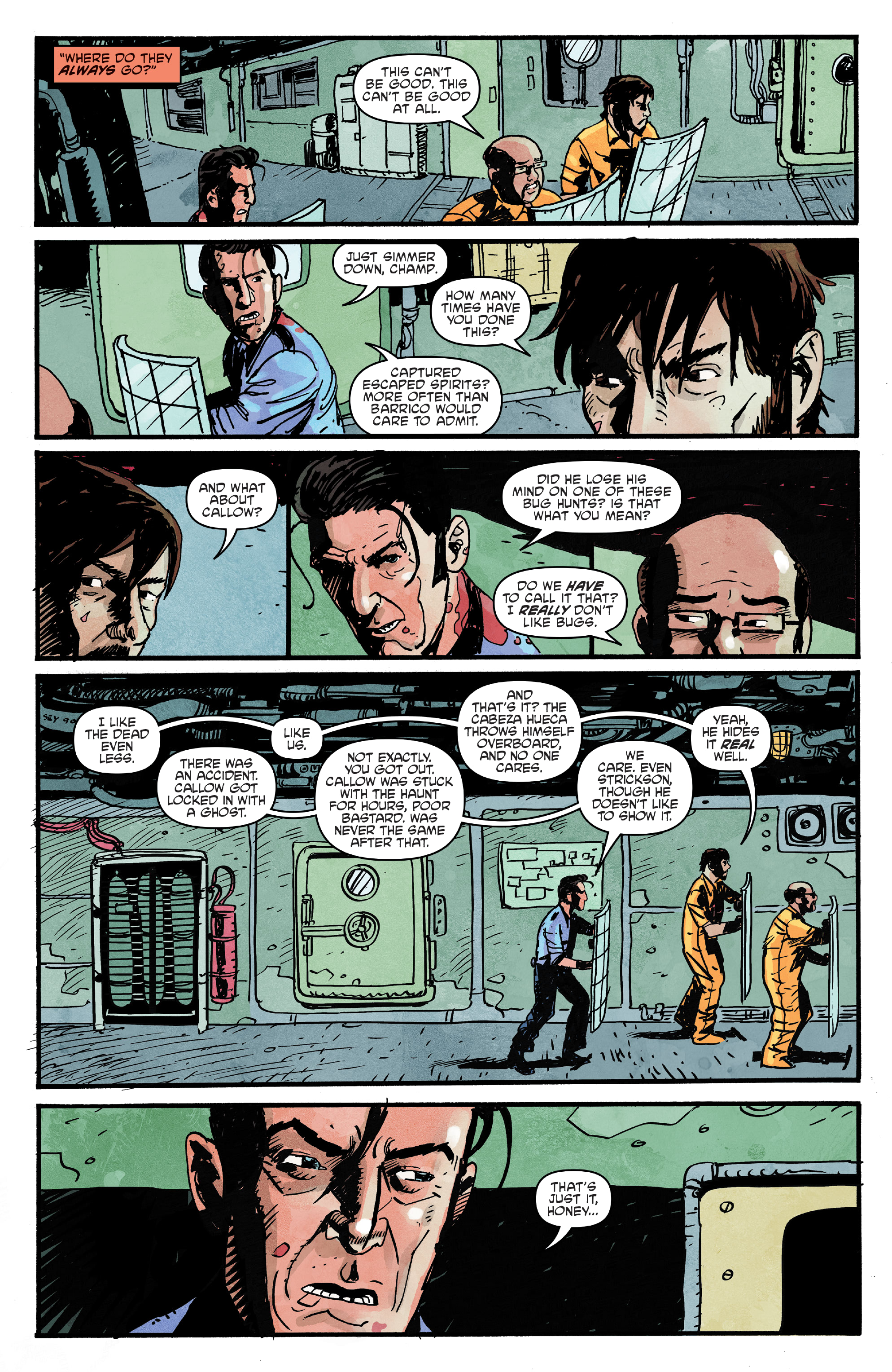 Read online Dead Seas comic -  Issue #2 - 11