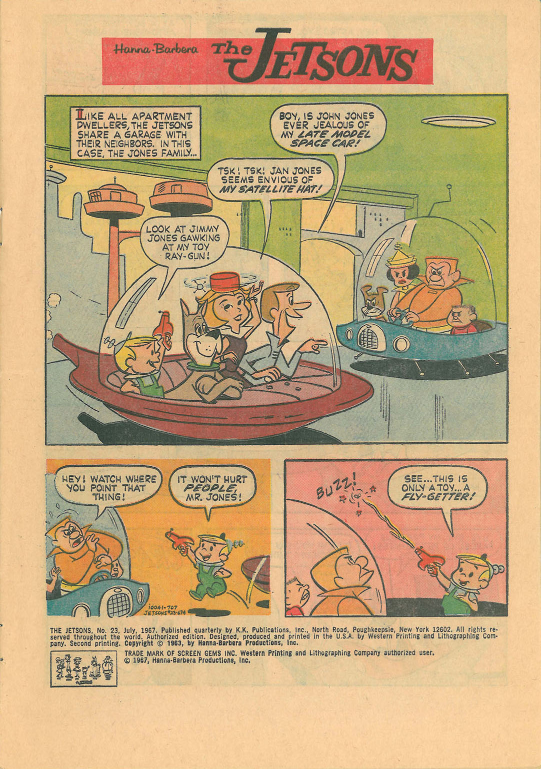 Read online The Jetsons (1963) comic -  Issue #23 - 3