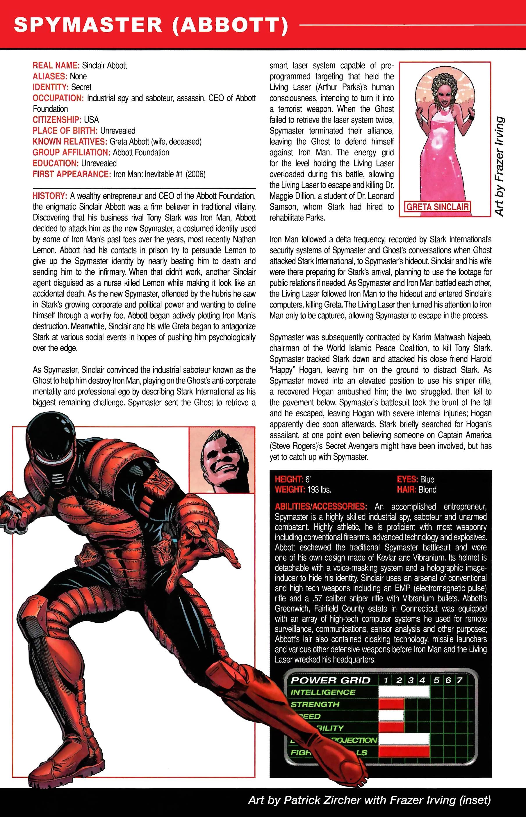 Read online Official Handbook of the Marvel Universe A to Z comic -  Issue # TPB 11 (Part 1) - 60