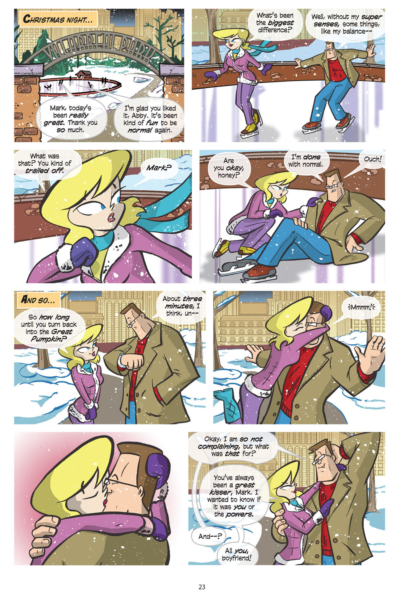 Read online Love and Capes comic -  Issue #2 - 24