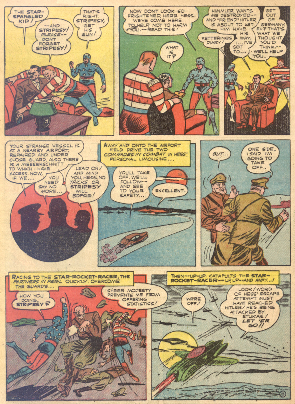 Read online Star Spangled Comics comic -  Issue #3 - 64