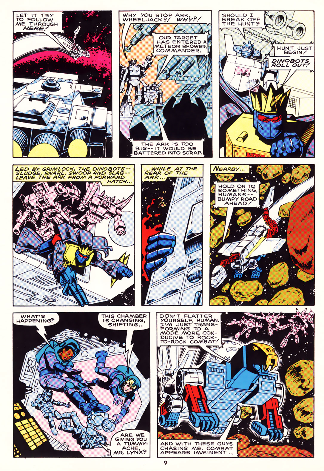 Read online The Transformers (UK) comic -  Issue #144 - 9