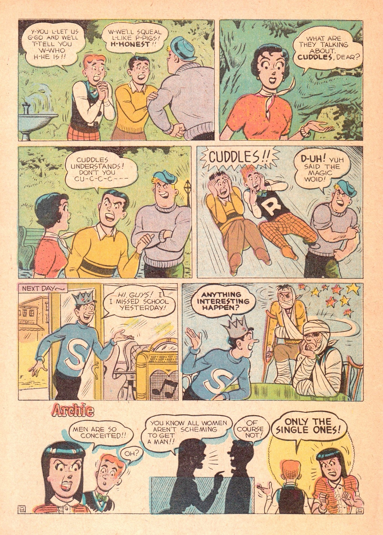 Read online Archie's Pal Jughead comic -  Issue #37 - 8