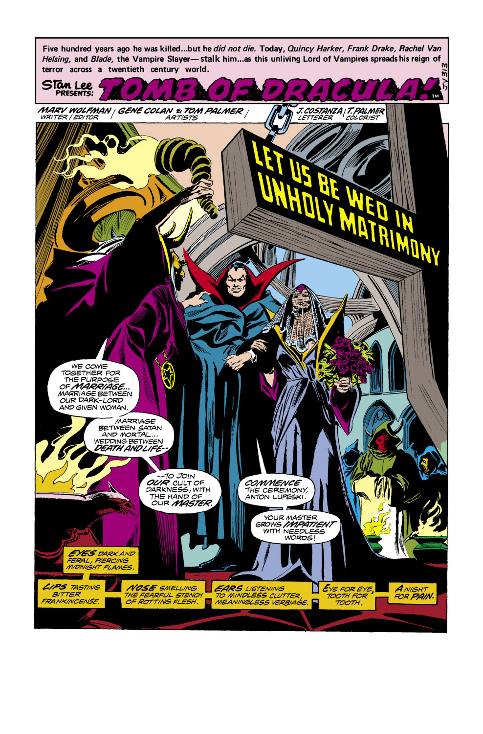 Read online Tomb of Dracula (1972) comic -  Issue #46 - 2