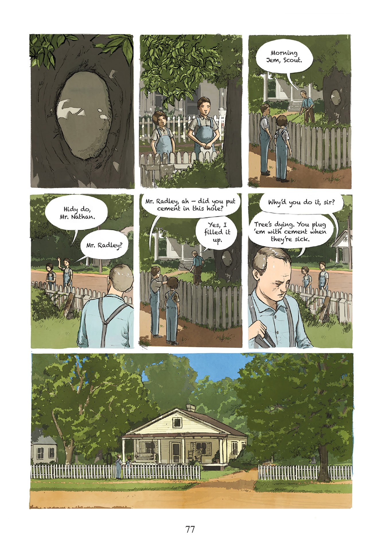 Read online To Kill a Mockingbird: A Graphic Novel comic -  Issue # TPB (Part 1) - 85