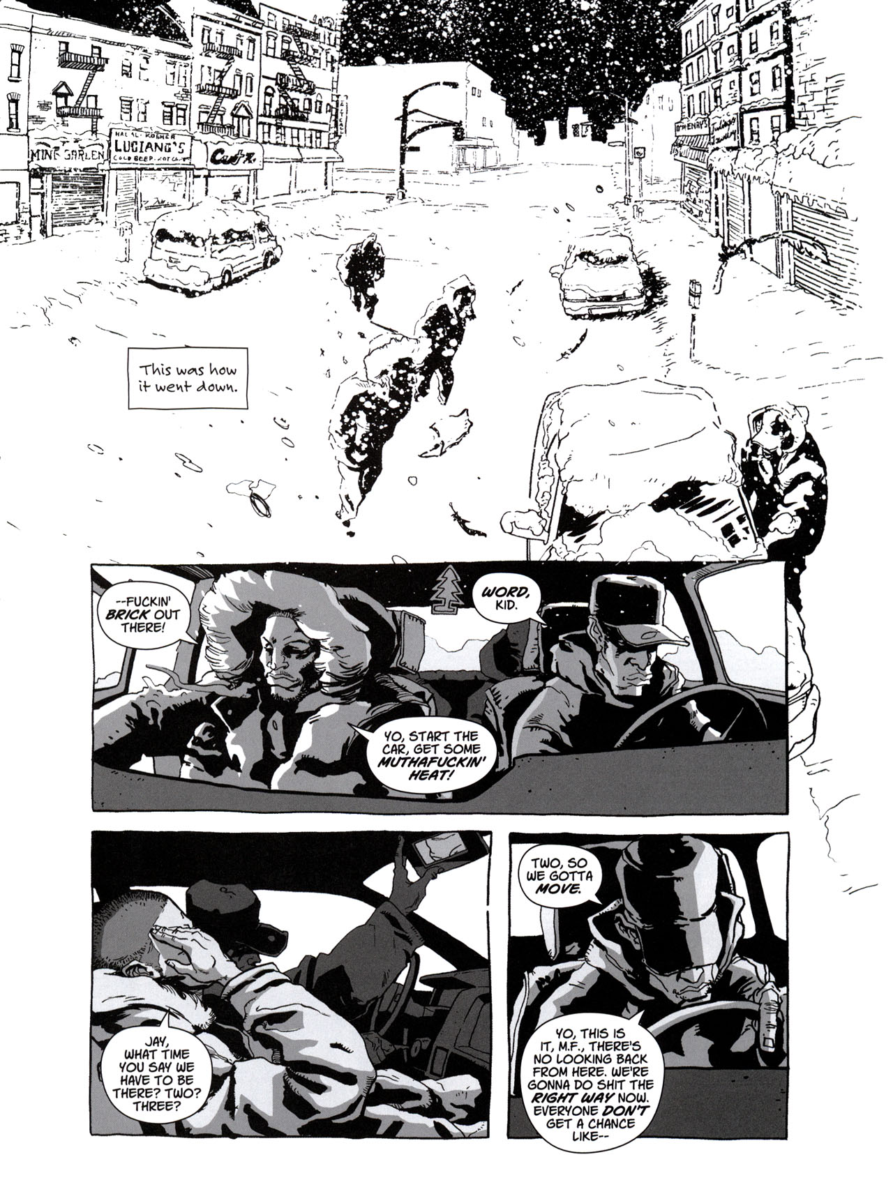 Read online Sentences: The Life of M.F. Grimm comic -  Issue # TPB - 6