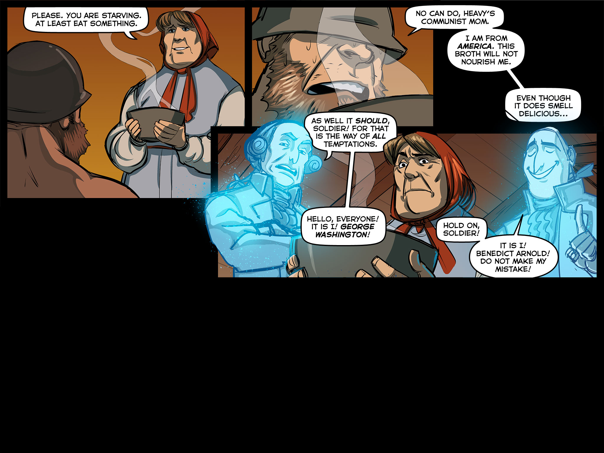 Read online Team Fortress 2 comic -  Issue #3 - 48