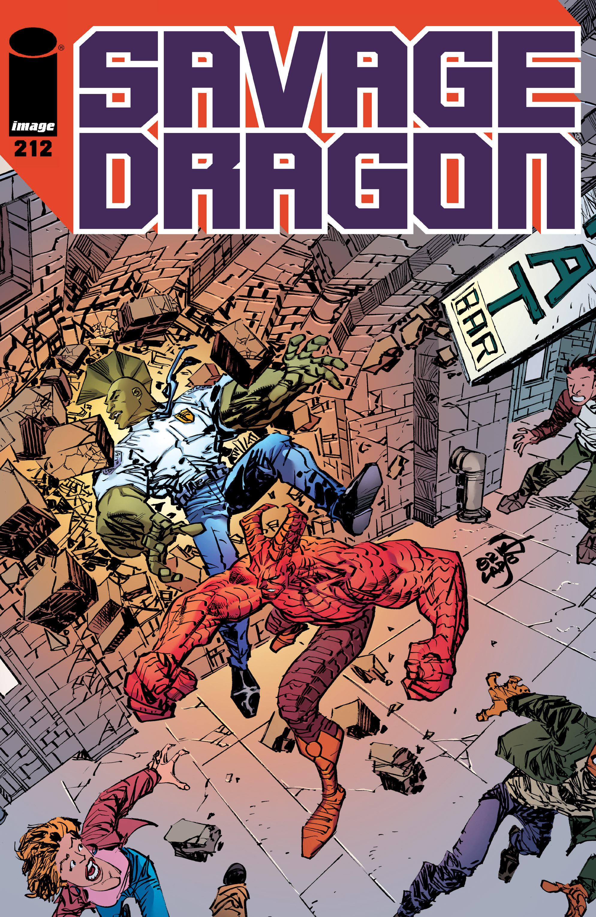 Read online The Savage Dragon (1993) comic -  Issue #212 - 1