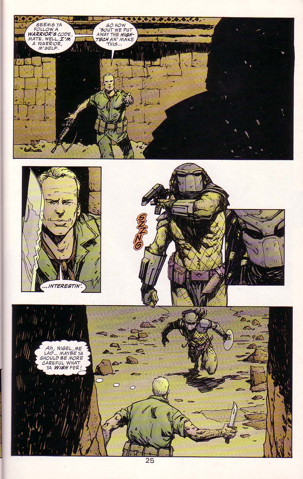 Read online Superman vs. Predator comic -  Issue #3 - 27