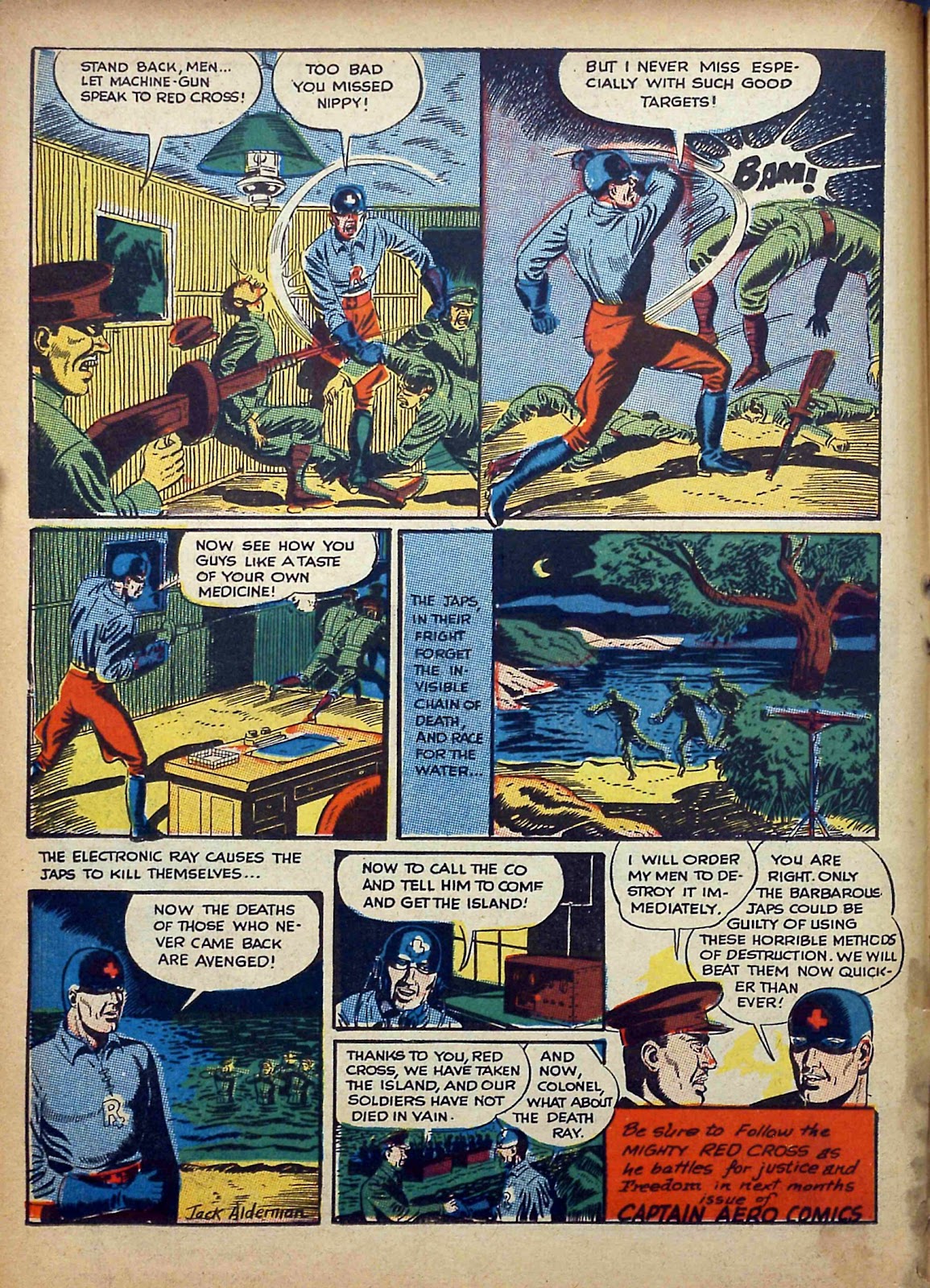 Captain Aero Comics issue 12 - Page 27