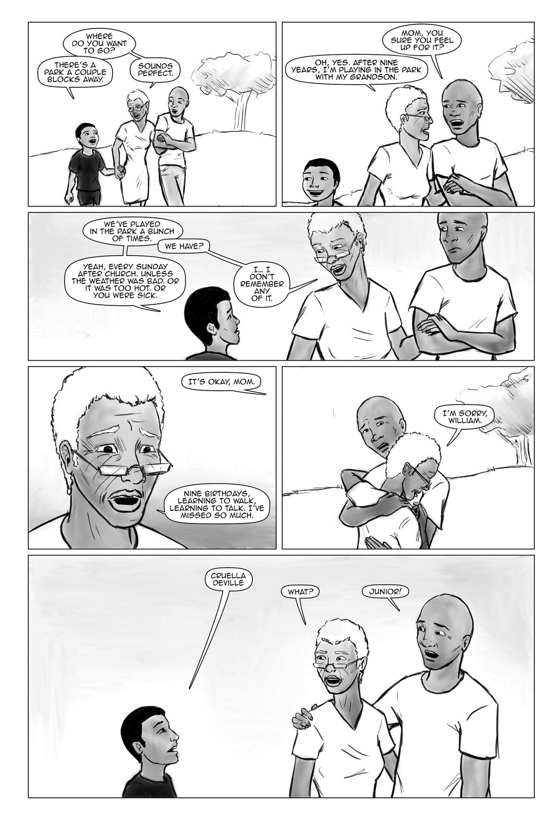 Read online Healed comic -  Issue #3 - 22