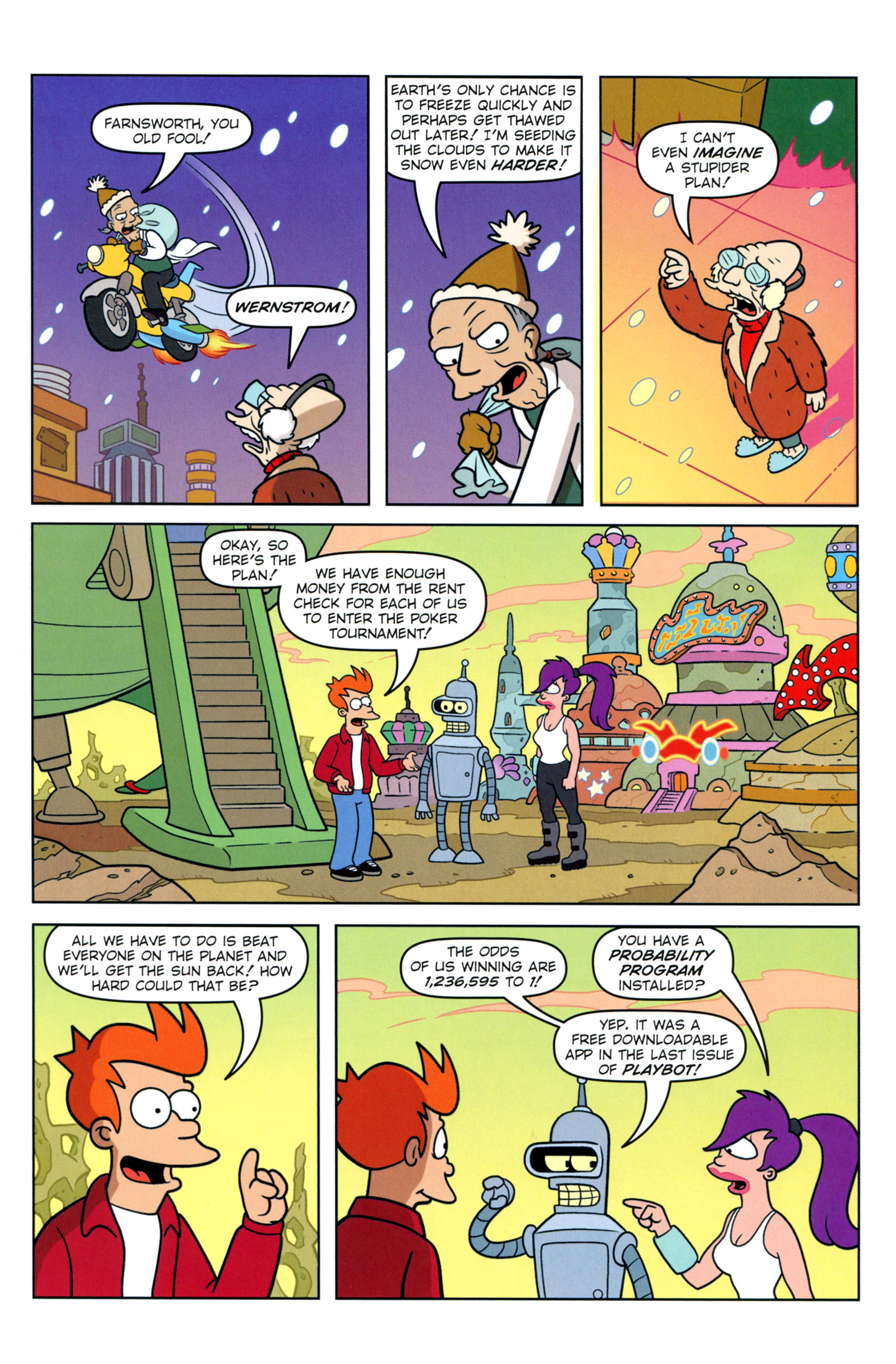 Read online Futurama Comics comic -  Issue #65 - 10