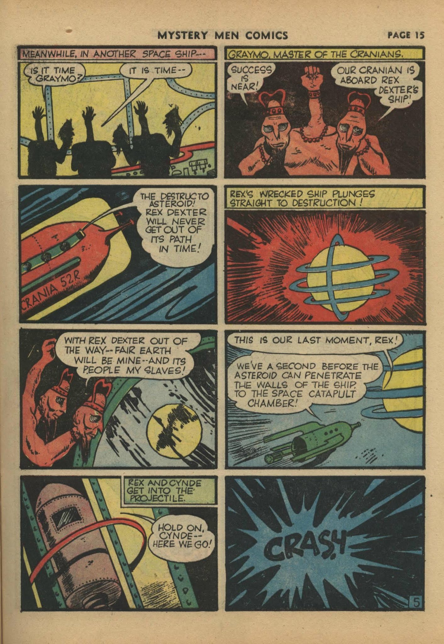 Read online Mystery Men Comics comic -  Issue #17 - 17