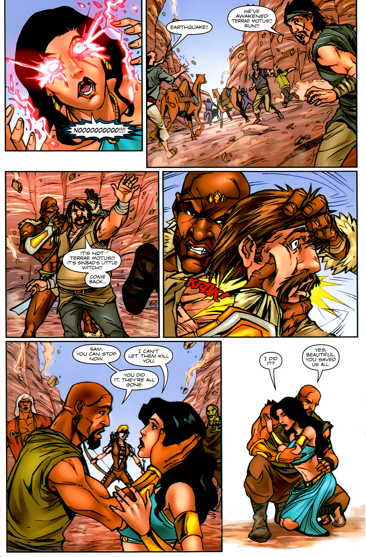 Read online 1001 Arabian Nights: The Adventures of Sinbad comic -  Issue #9 - 20