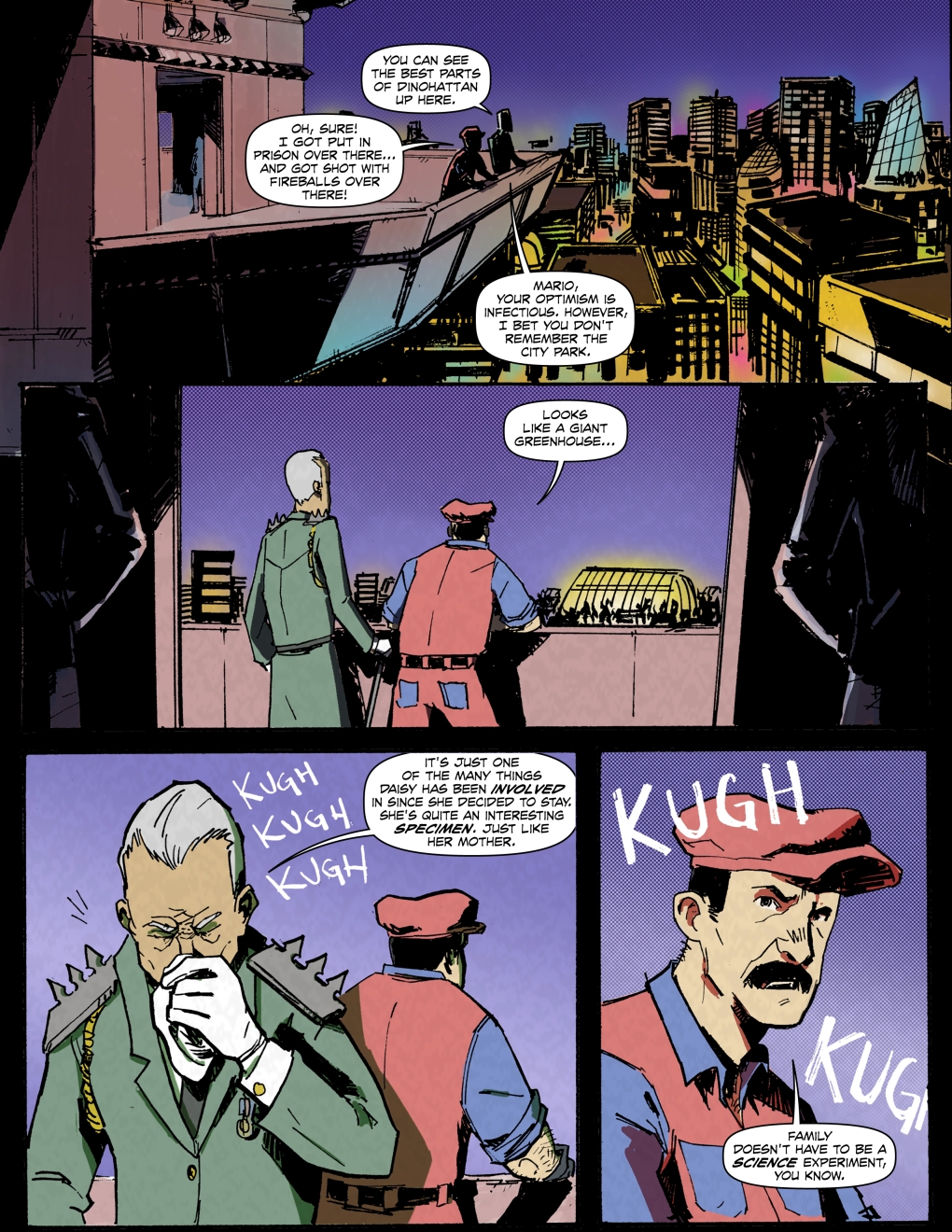 Read online Super Mario Bros. The Movie comic -  Issue #3 - 7