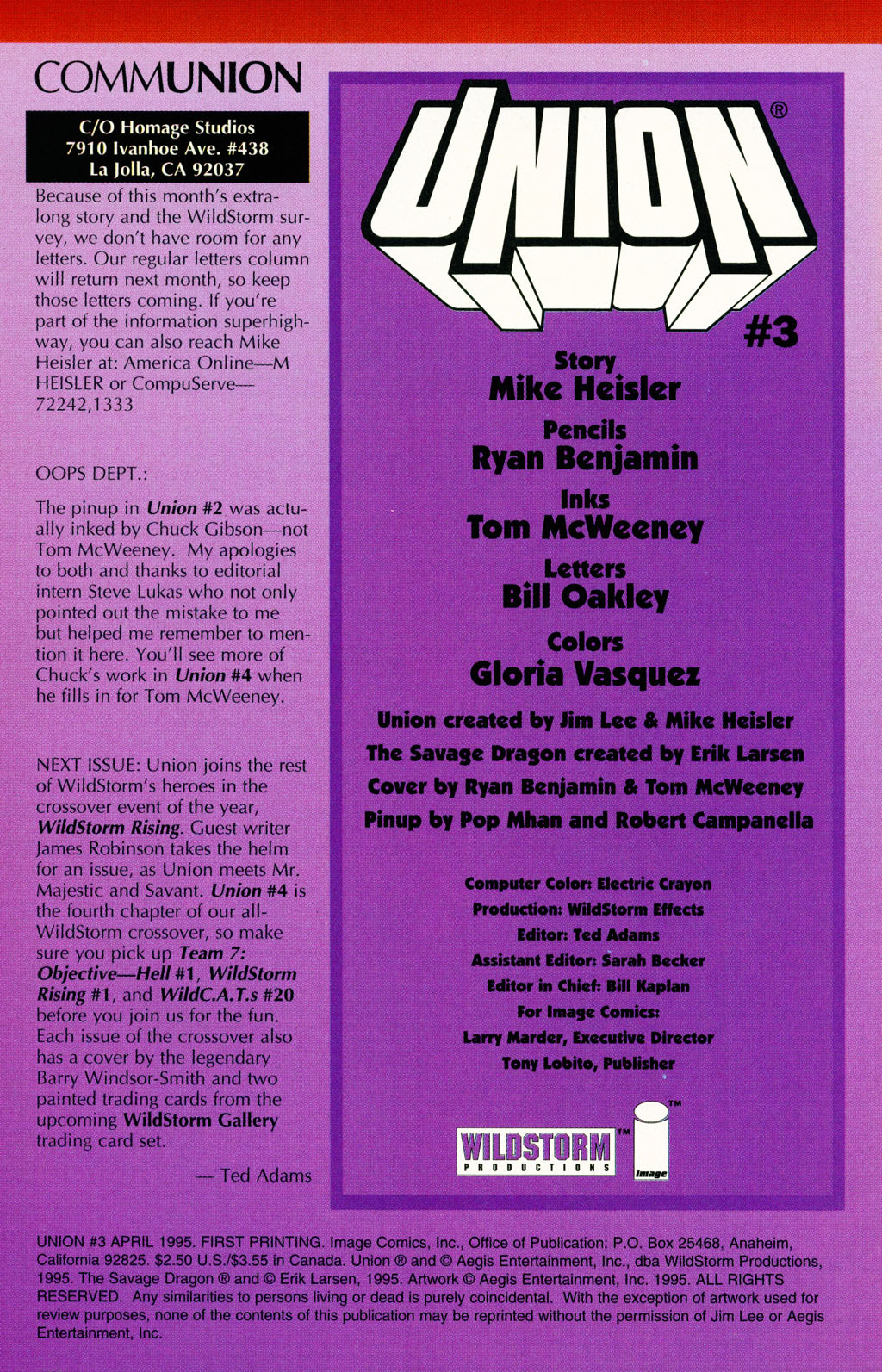Read online Union (1995) comic -  Issue #3 - 29