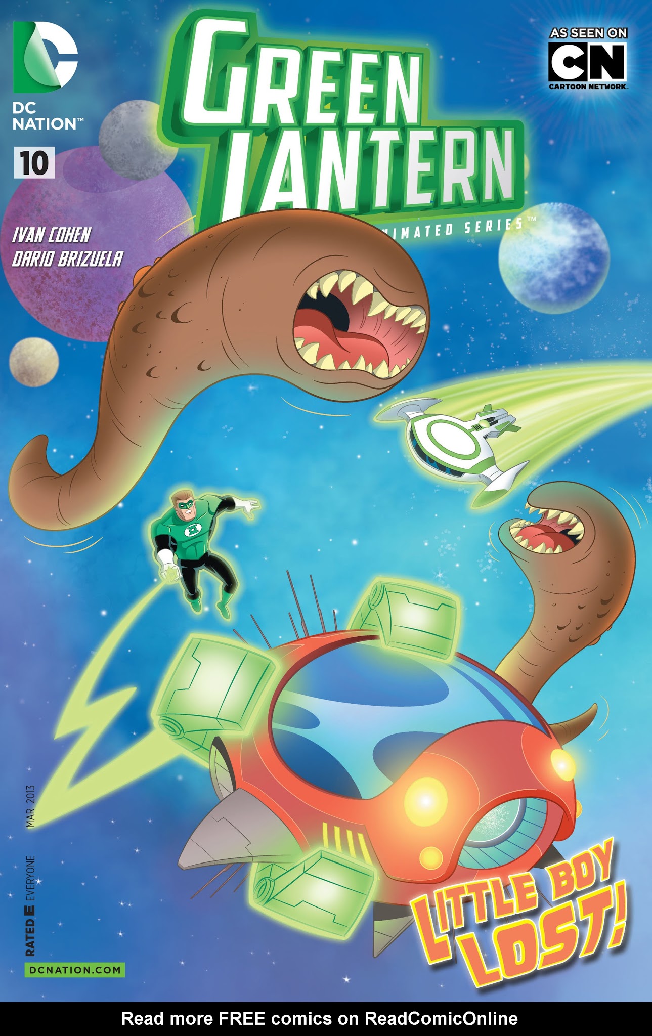 Read online Green Lantern: The Animated Series comic -  Issue #10 - 1