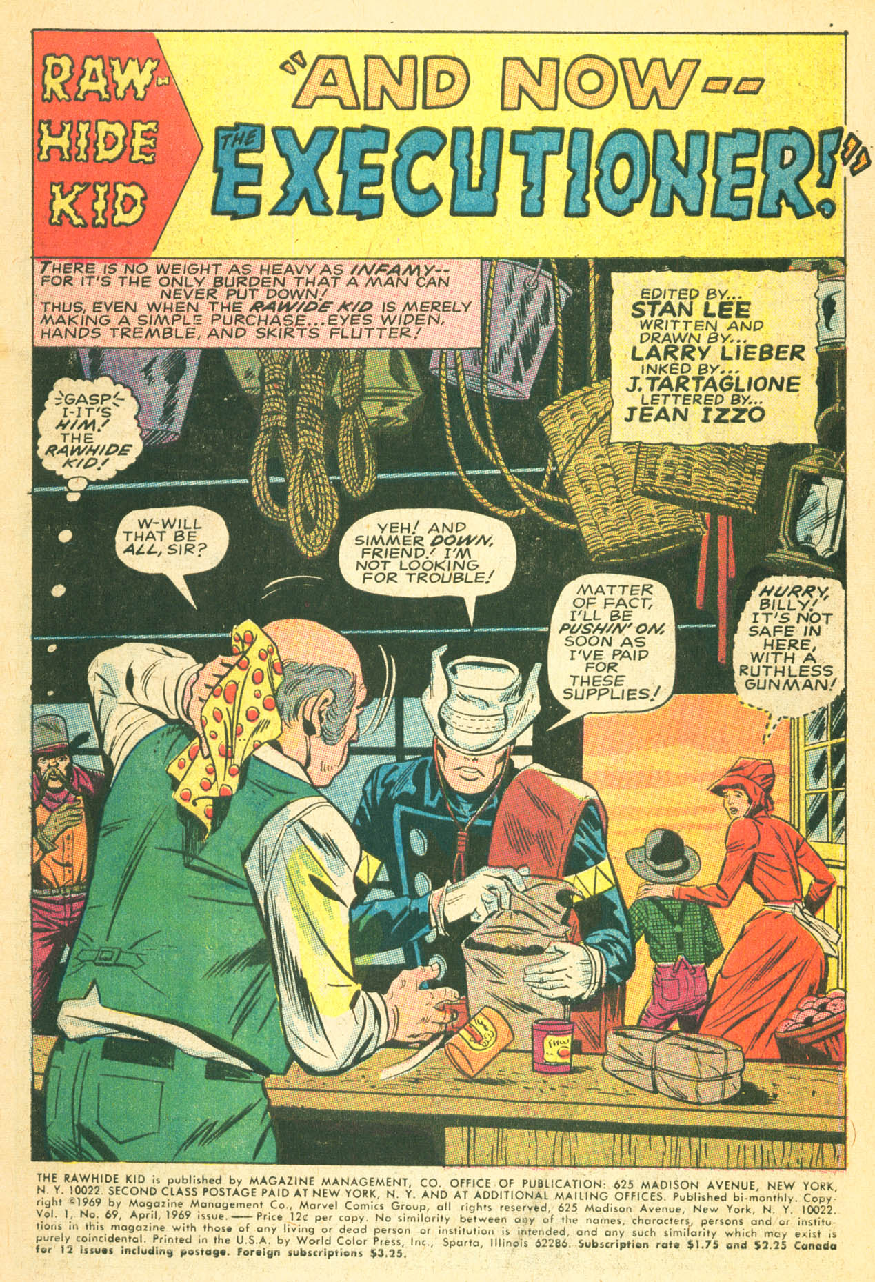 Read online The Rawhide Kid comic -  Issue #69 - 3