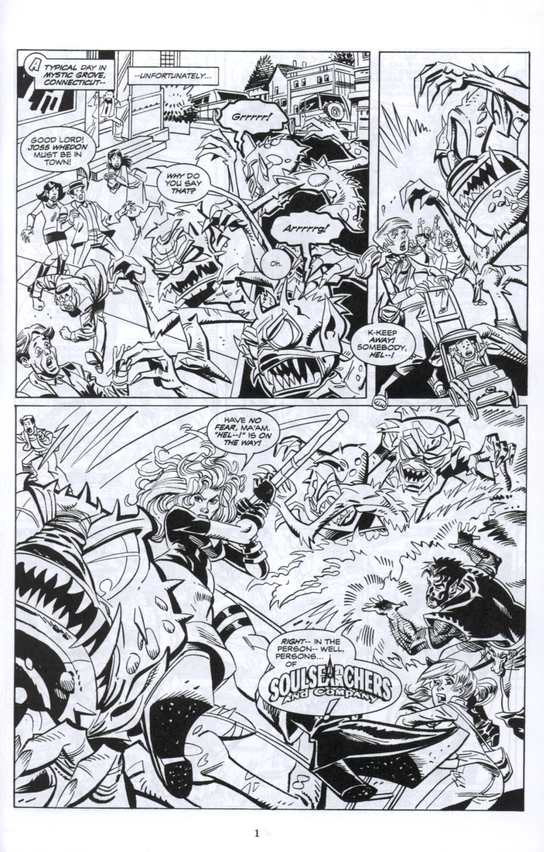 Read online Soulsearchers and Company comic -  Issue #80 - 2
