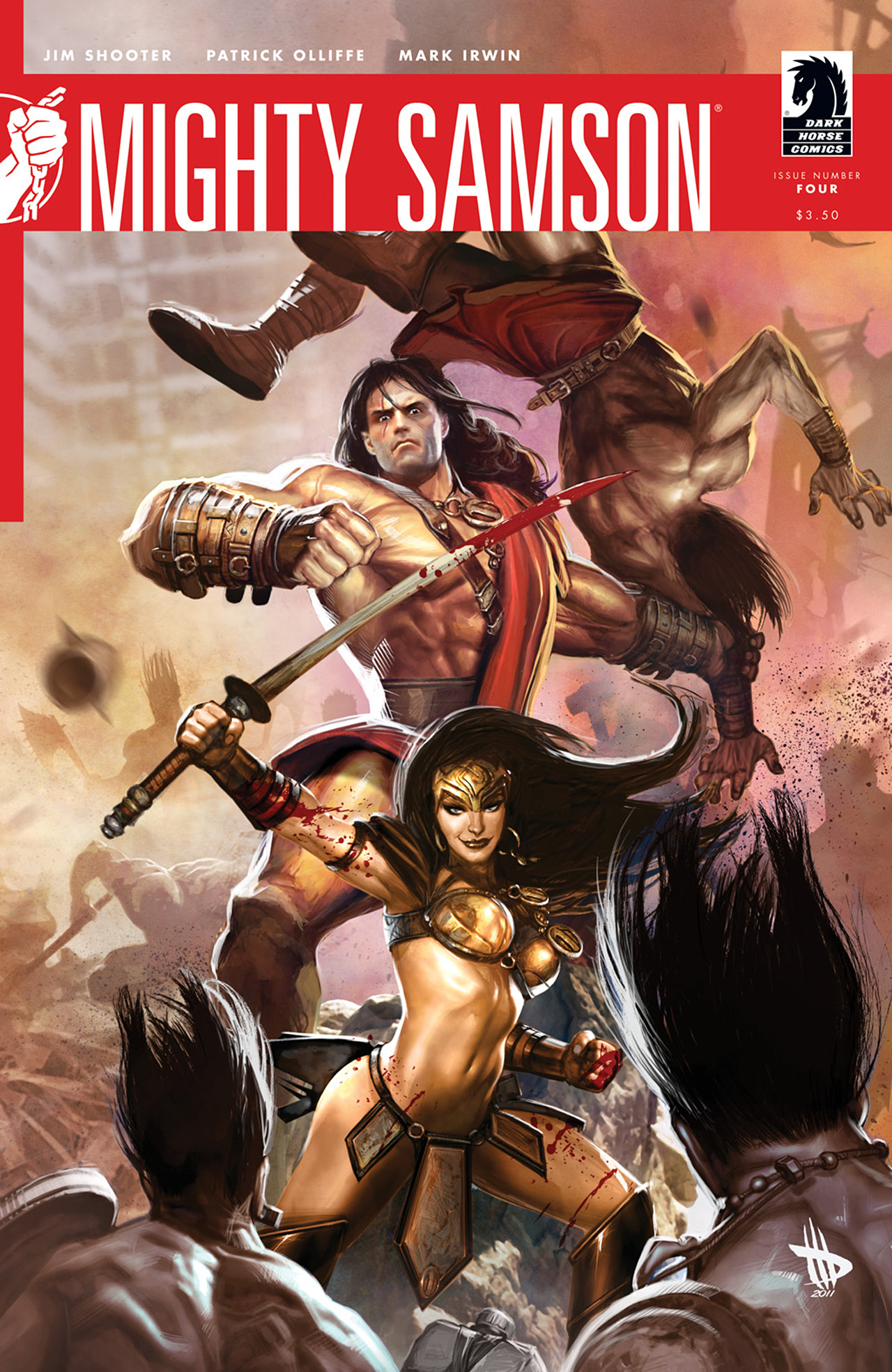 Read online Mighty Samson comic -  Issue #4 - 1